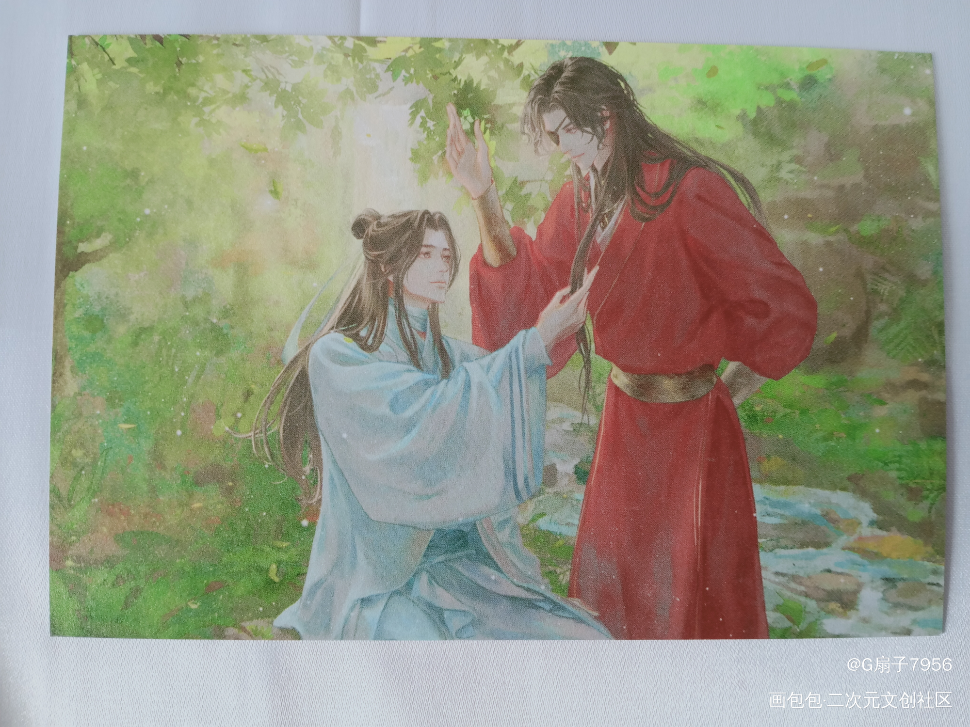 _天官赐福授权返图绘画作品