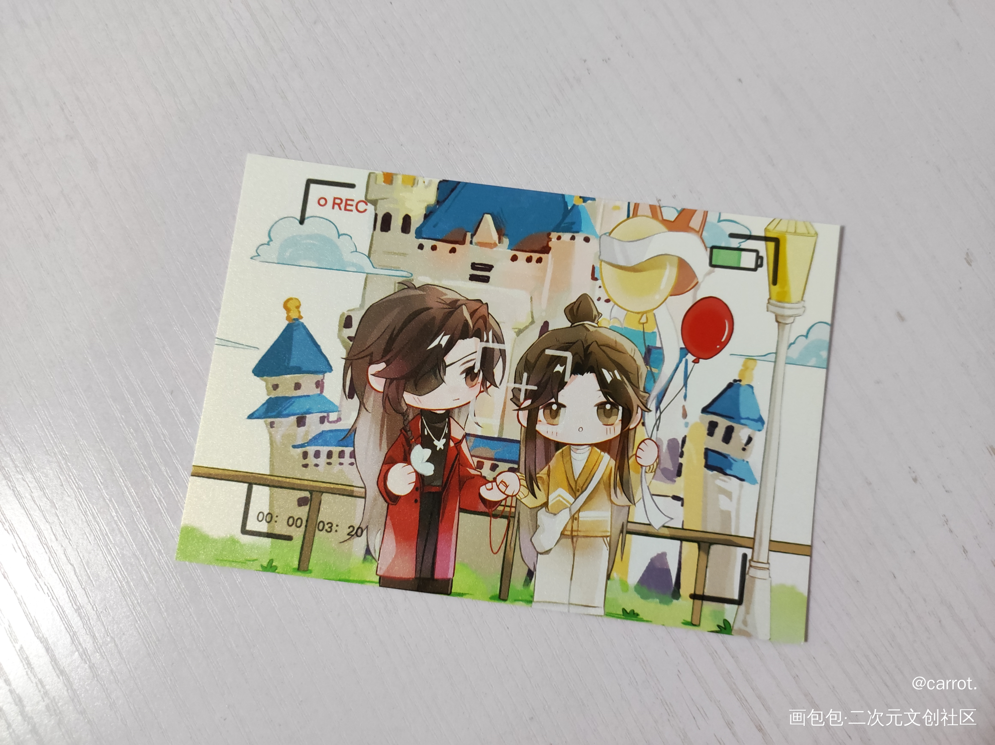_天官赐福无料返图绘画作品