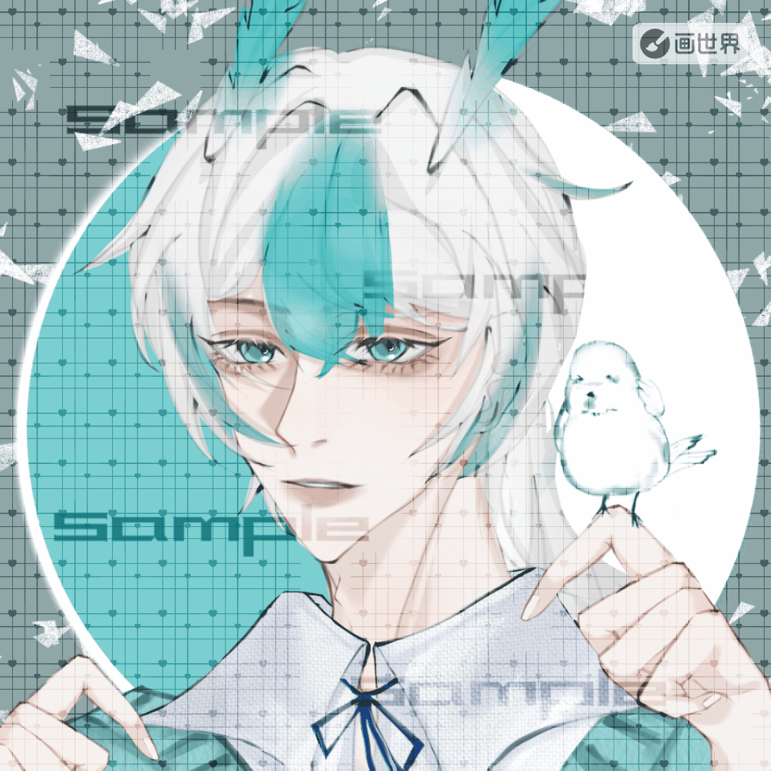 在？逗逗鸟~_平涂我要上首推绘画作品