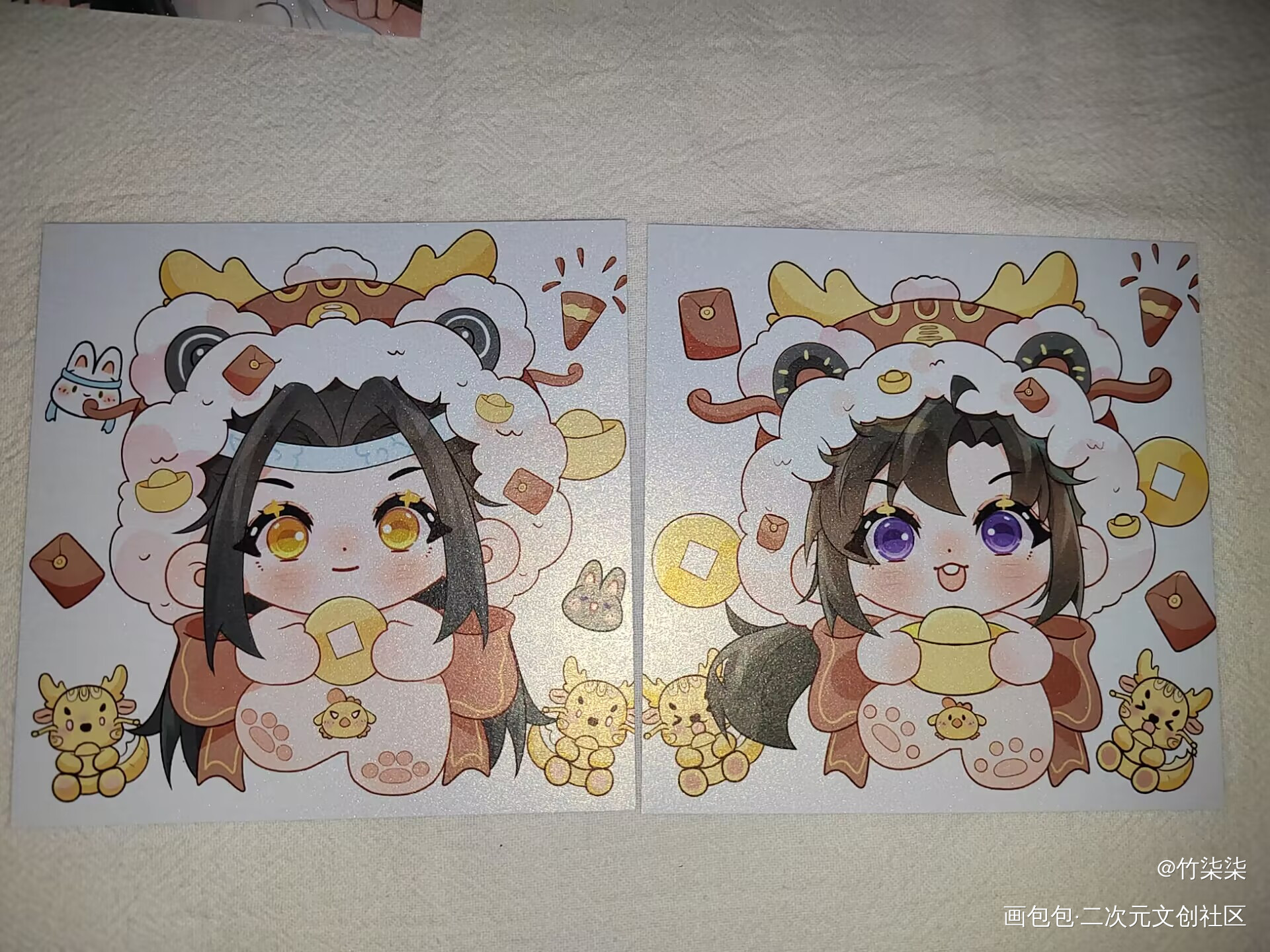 _魔道祖师无料返图绘画作品
