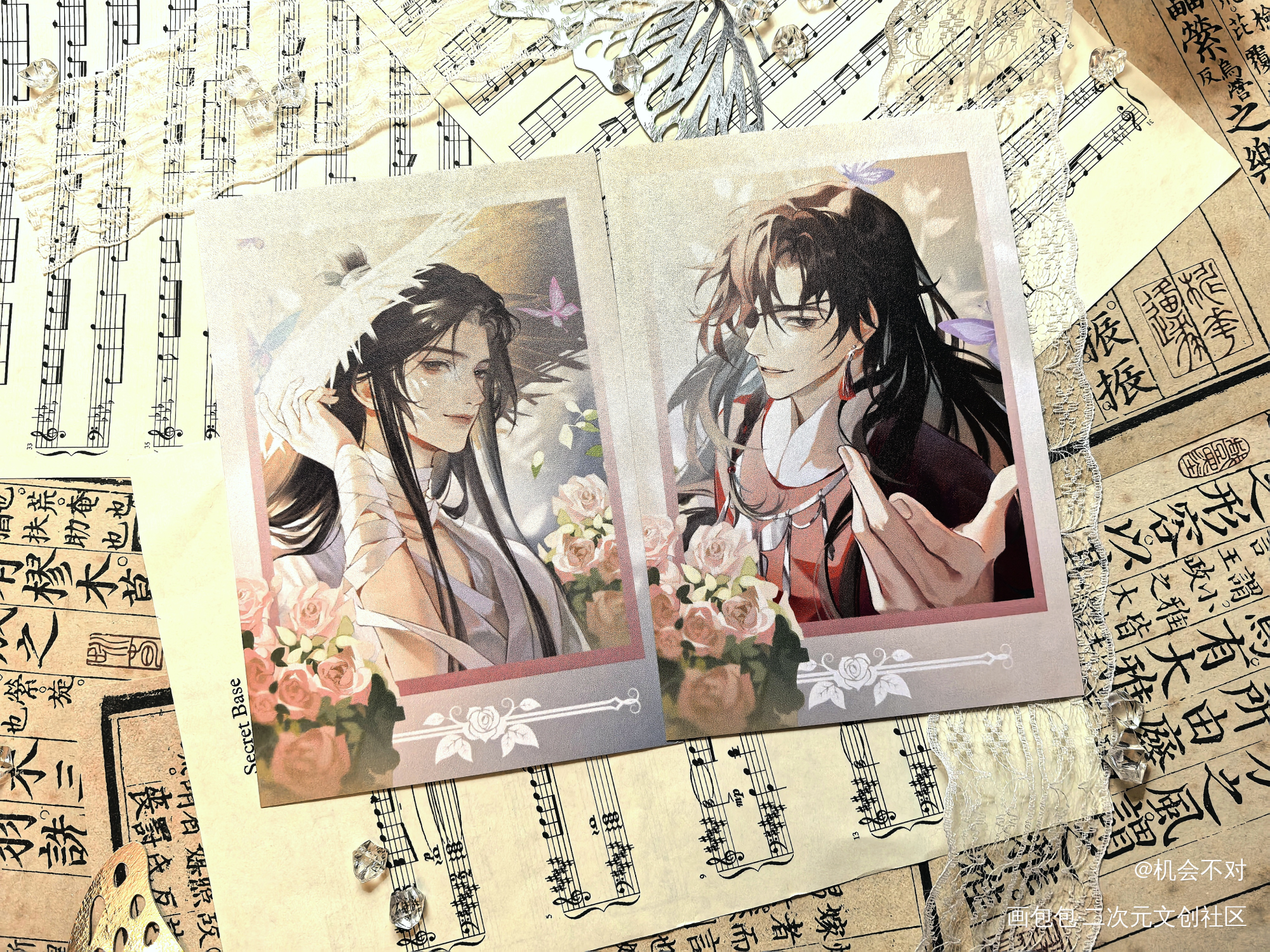 _天官赐福花城·天官赐福谢怜·天官赐福绘画作品