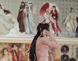 纯情太子妖艳妃！性感花花(∗❛ั∀❛ั∗)✧_绘画作品