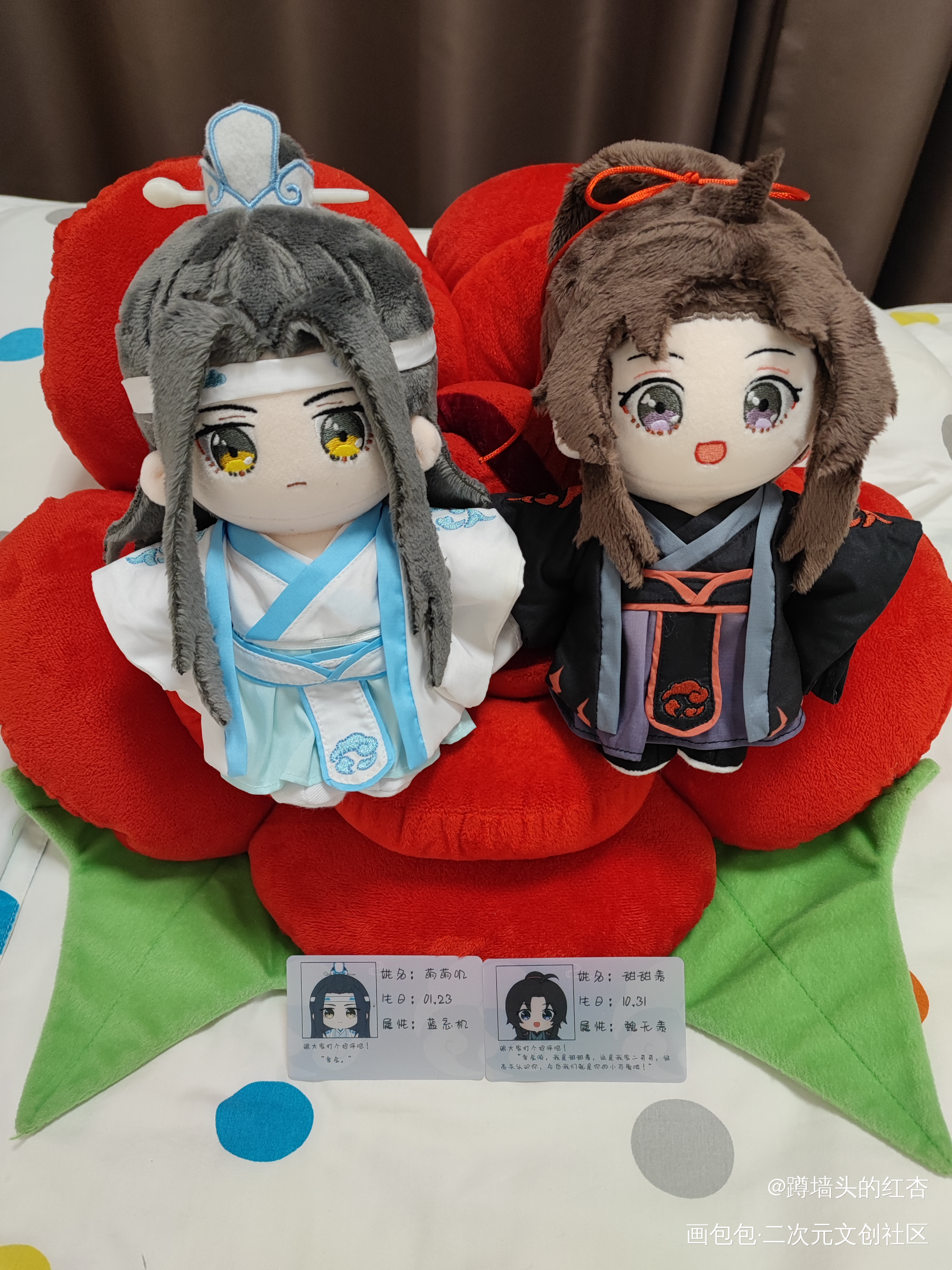 _魔道祖师忘羡蓝忘机魏无羡绘画作品