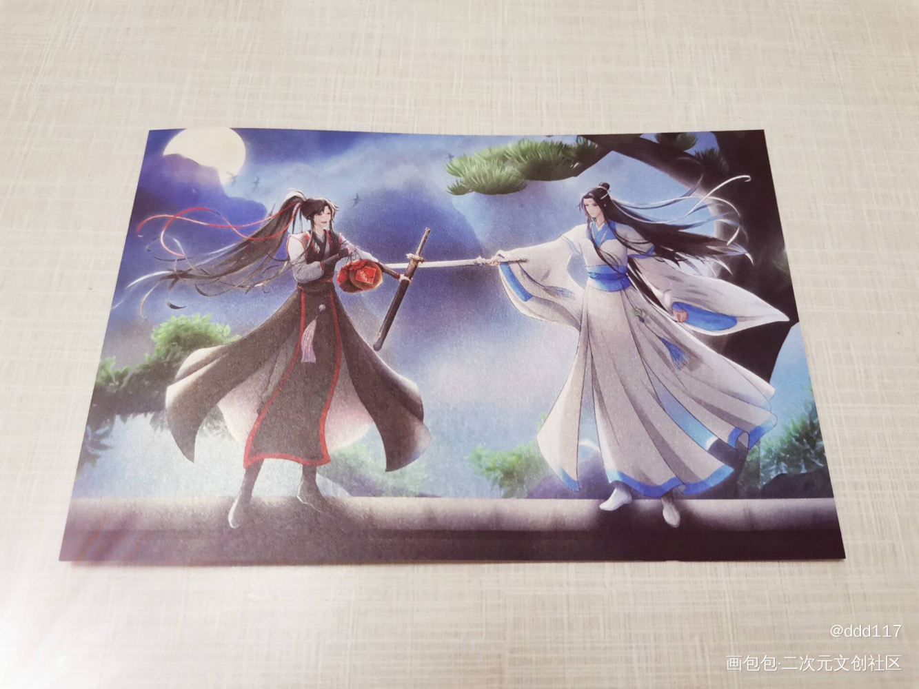 _魔道祖师无料返图蓝忘机·魔道祖师魏无羡·魔道祖师绘画作品