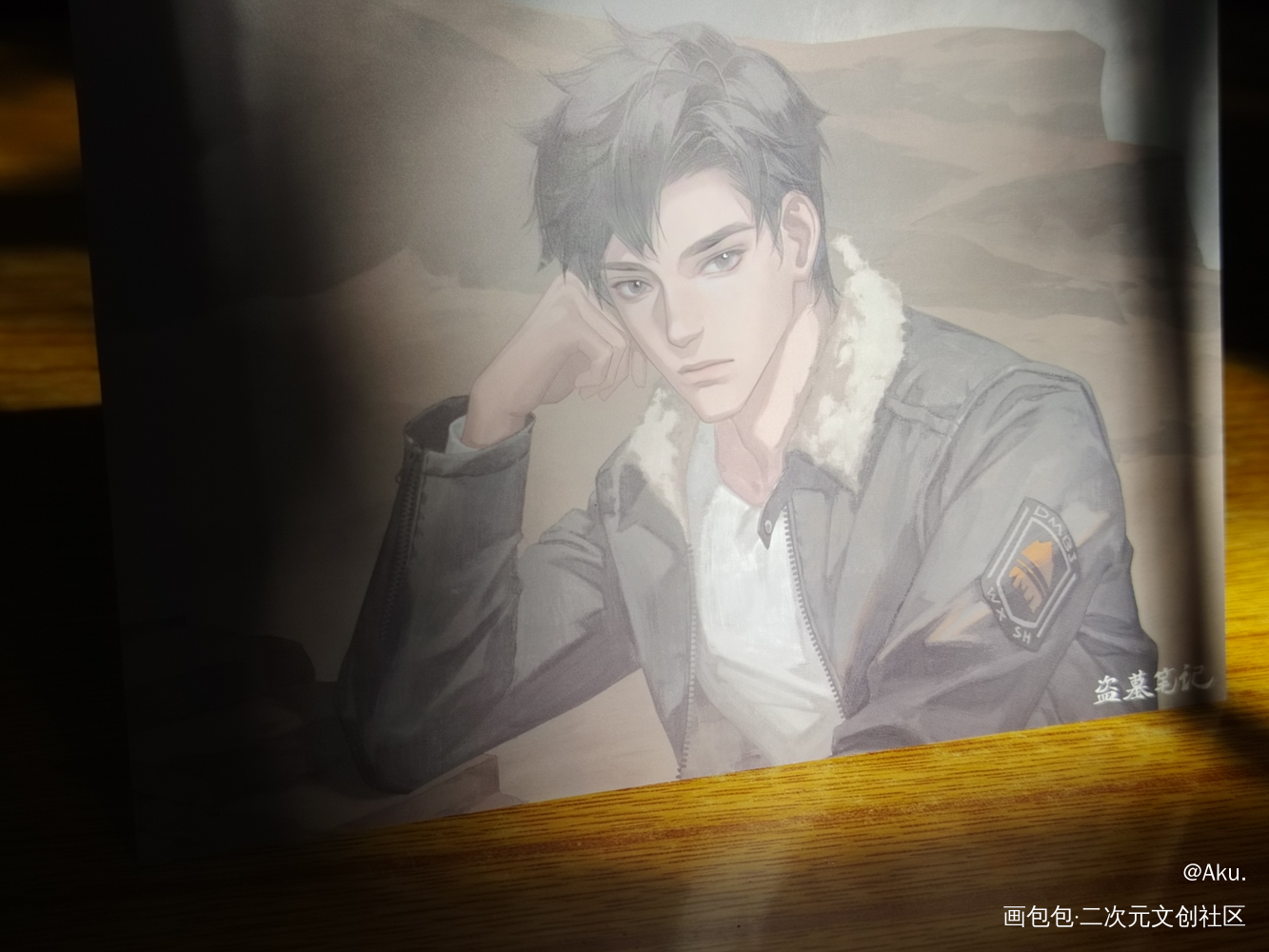 吴邪生日谷收到了！_盗墓笔记瓶邪绘画作品