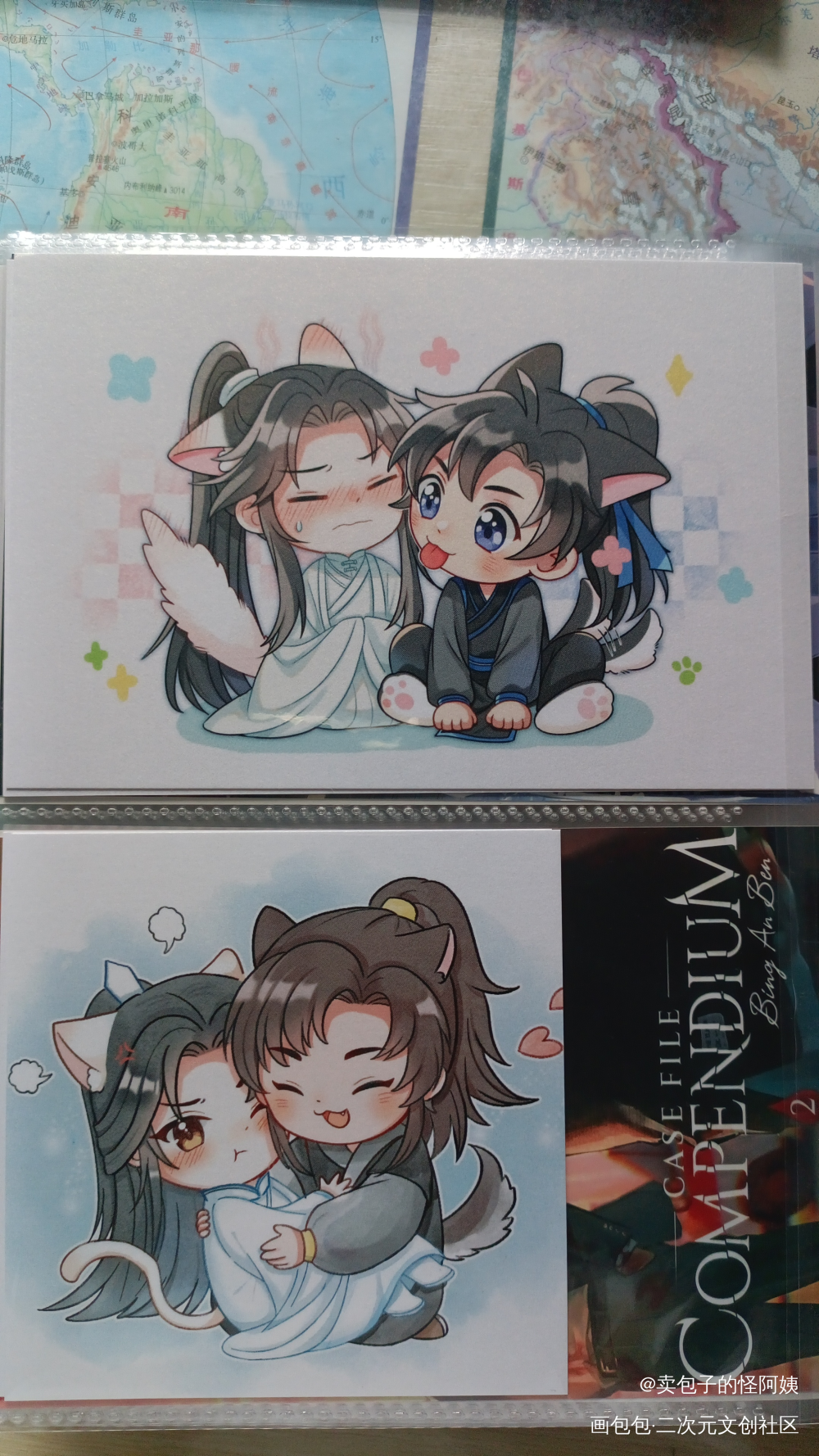 _二哈和他的白猫师尊授权返图绘画作品