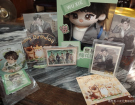 吴邪生日谷收到了！_绘画作品