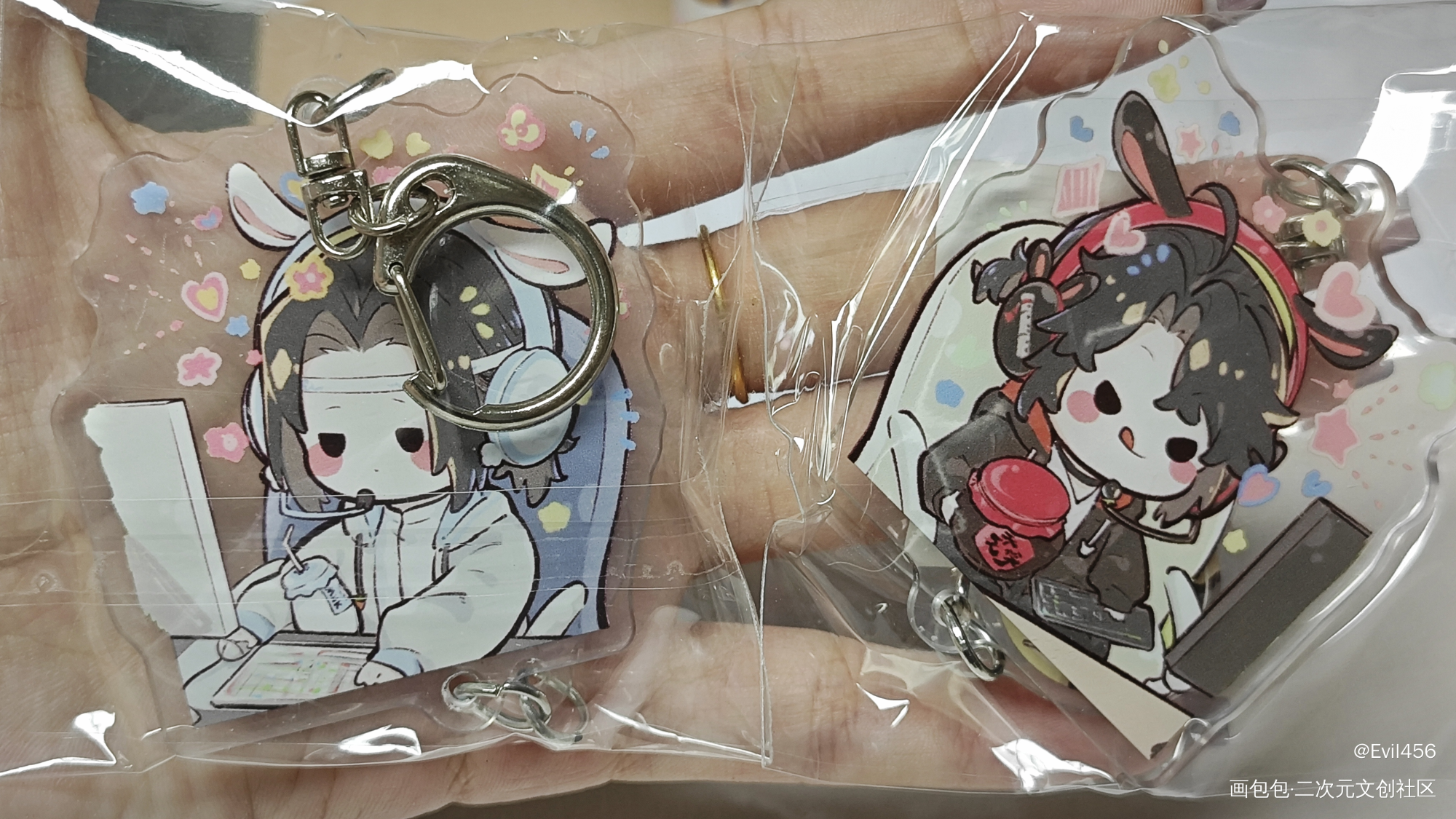 ╰(*´︶`*)╯_魔道祖师授权返图蓝忘机·魔道祖师魏无羡·魔道祖师绘画作品