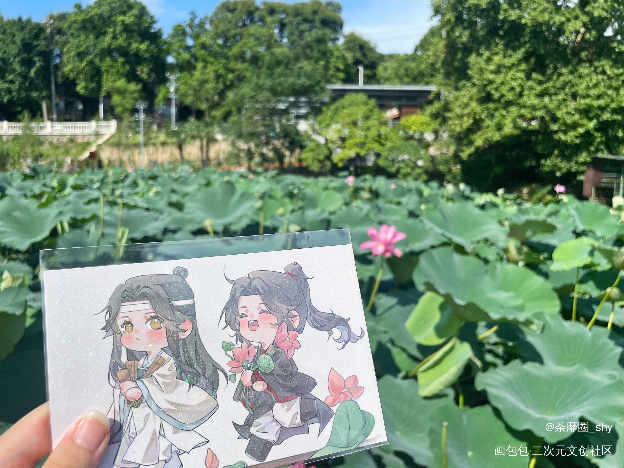 蓝湛，等等我！_魔道祖师站外返图无料返图蓝忘机·魔道祖师魏无羡·魔道祖师绘画作品