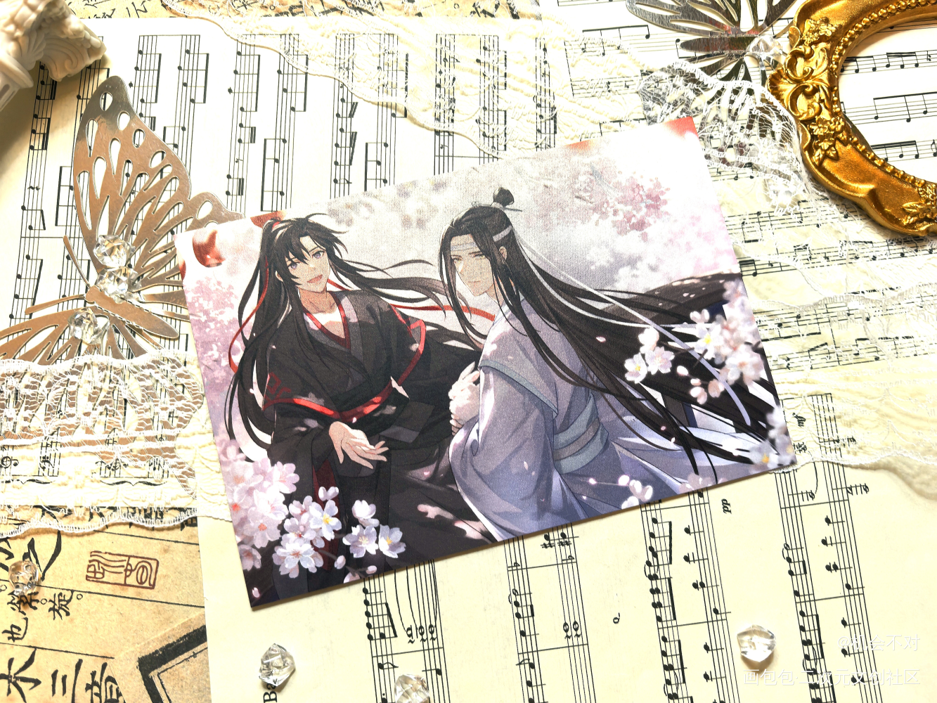 _魔道祖师蓝忘机·魔道祖师魏无羡·魔道祖师绘画作品