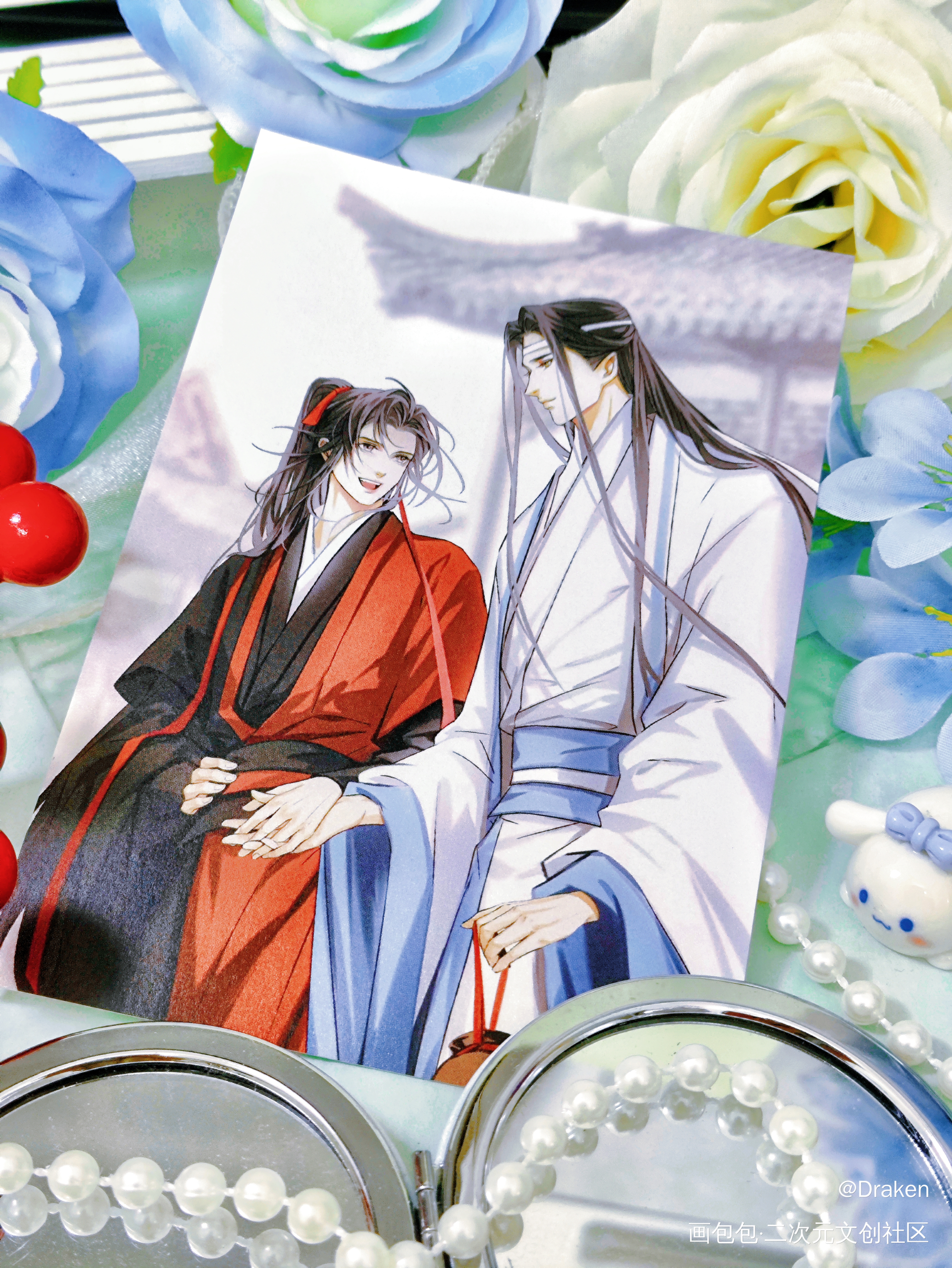 _魔道祖师蓝忘机·魔道祖师魏无羡·魔道祖师绘画作品