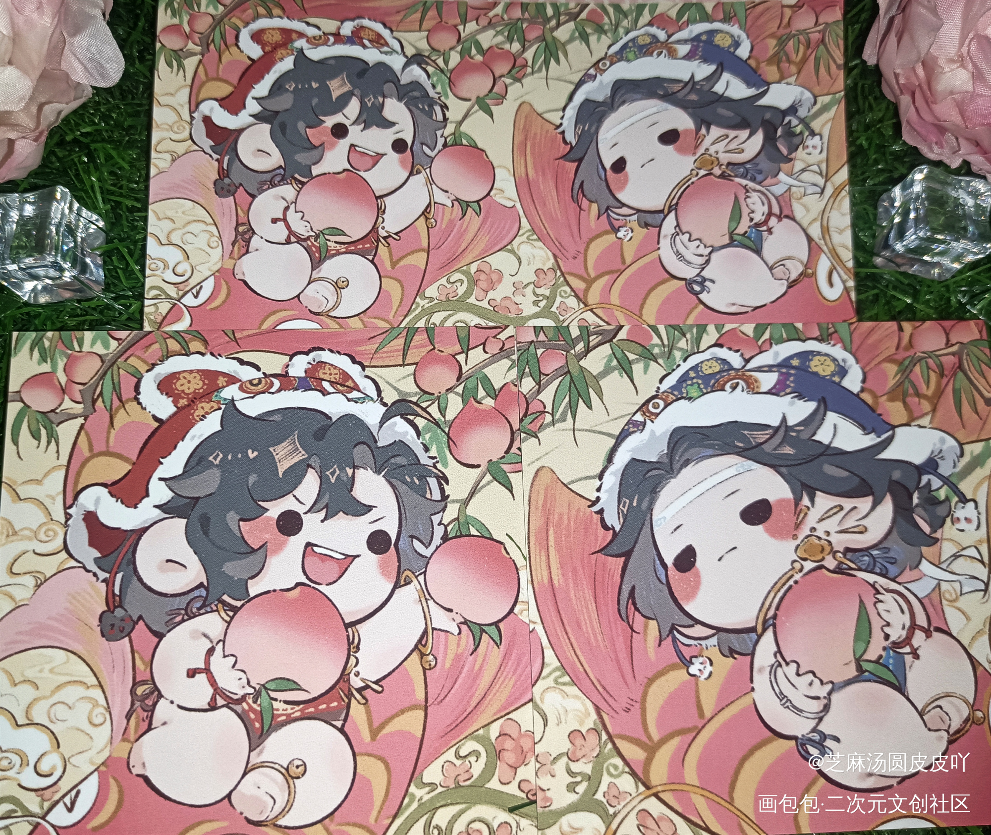 胖娃娃~_魔道祖师无料返图忘羡蓝忘机·魔道祖师魏无羡·魔道祖师绘画作品