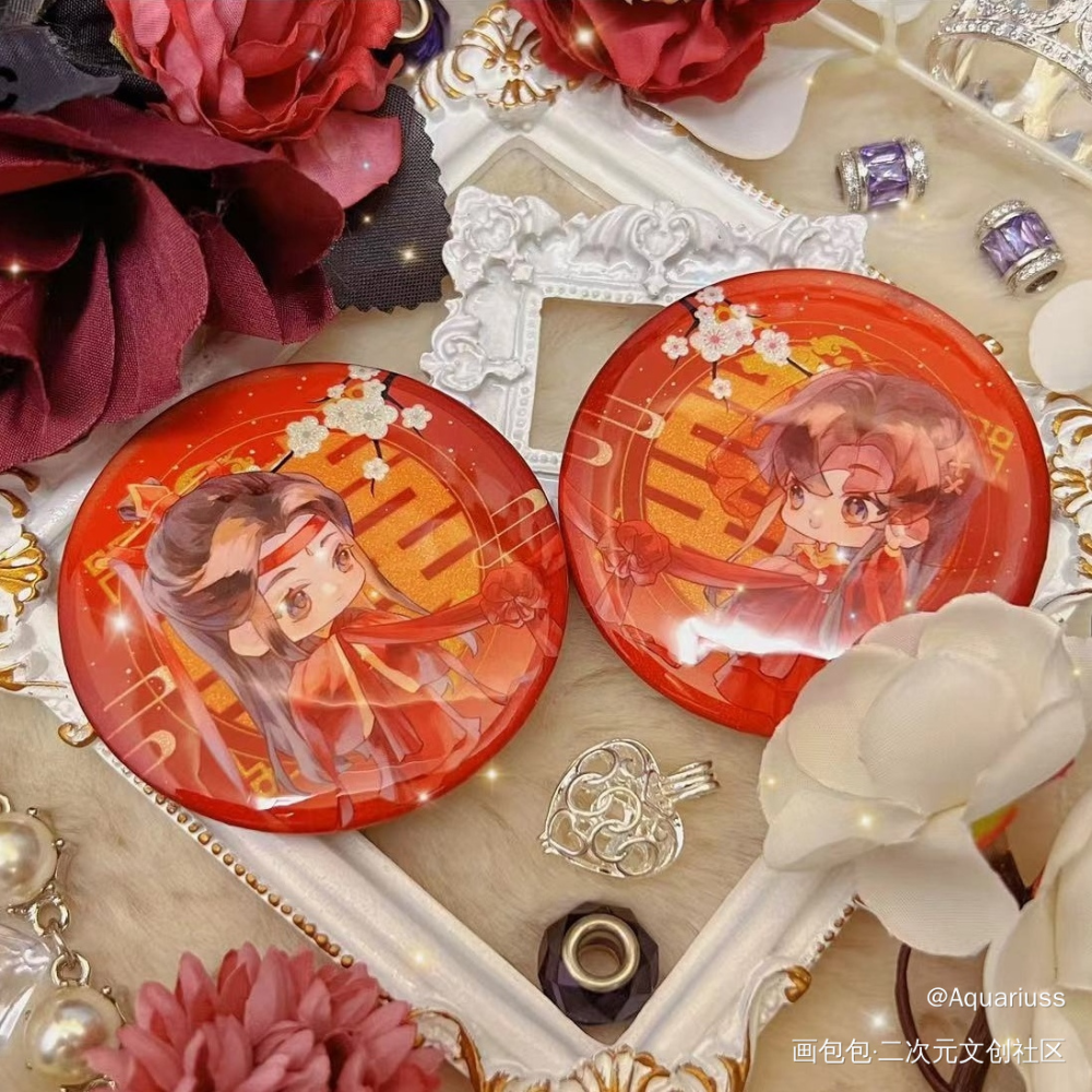 _魔道祖师蓝忘机·魔道祖师魏无羡·魔道祖师绘画作品
