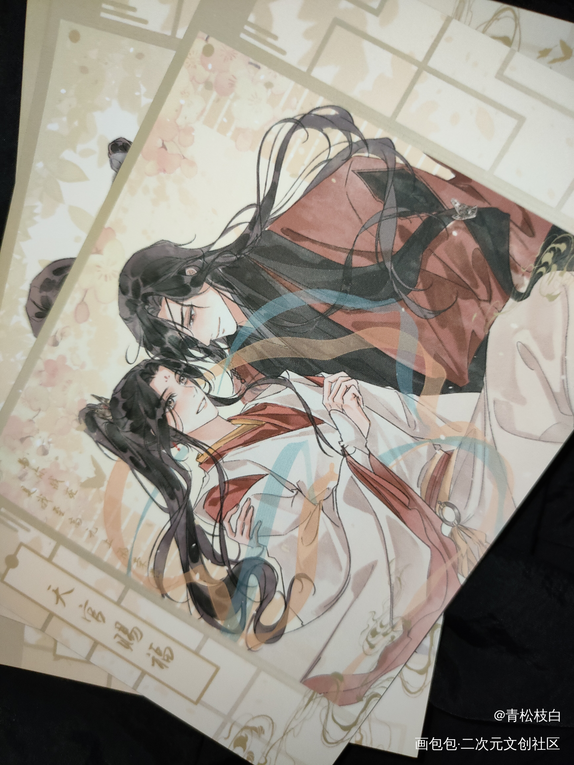 _人渣反派自救系统天官赐福魔道祖师无料返图花怜忘羡绘画作品