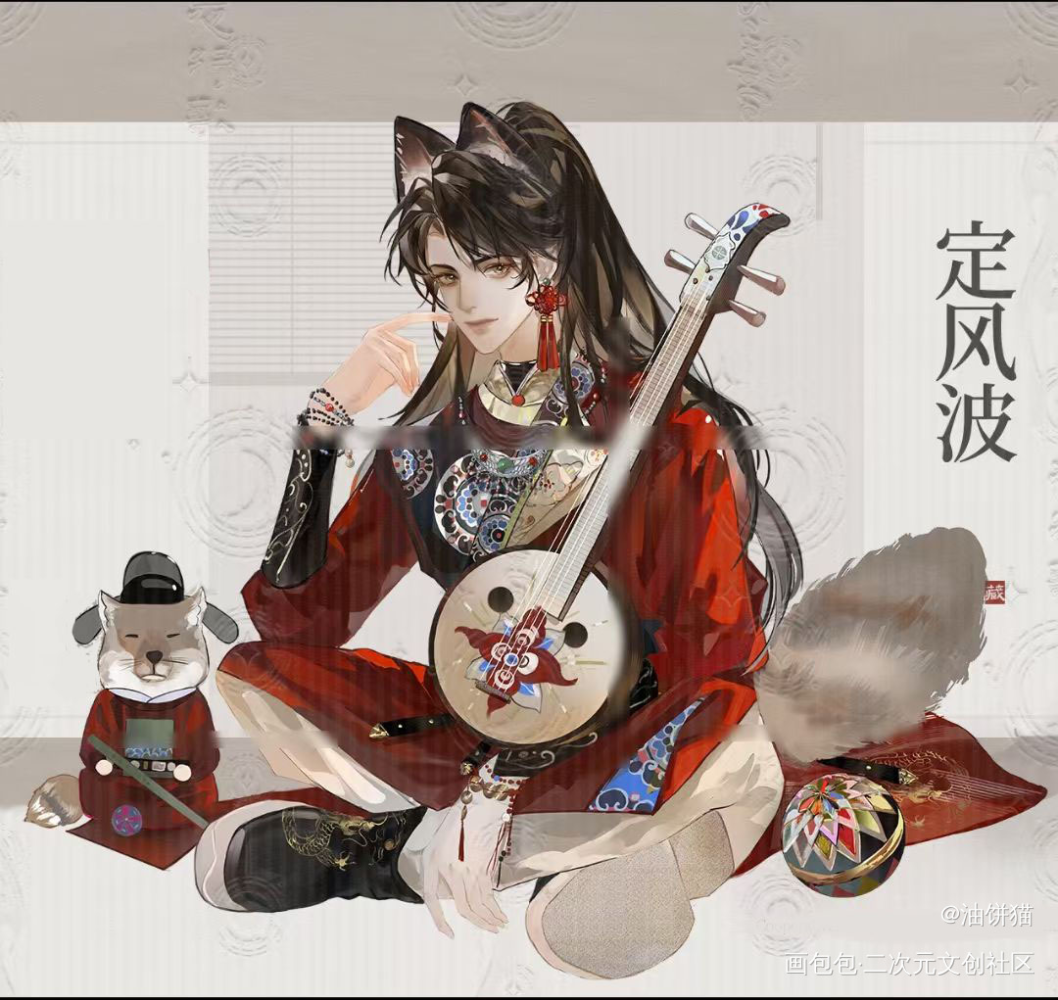 国风角色设计【第一弹】_约稿原创oc绘画作品