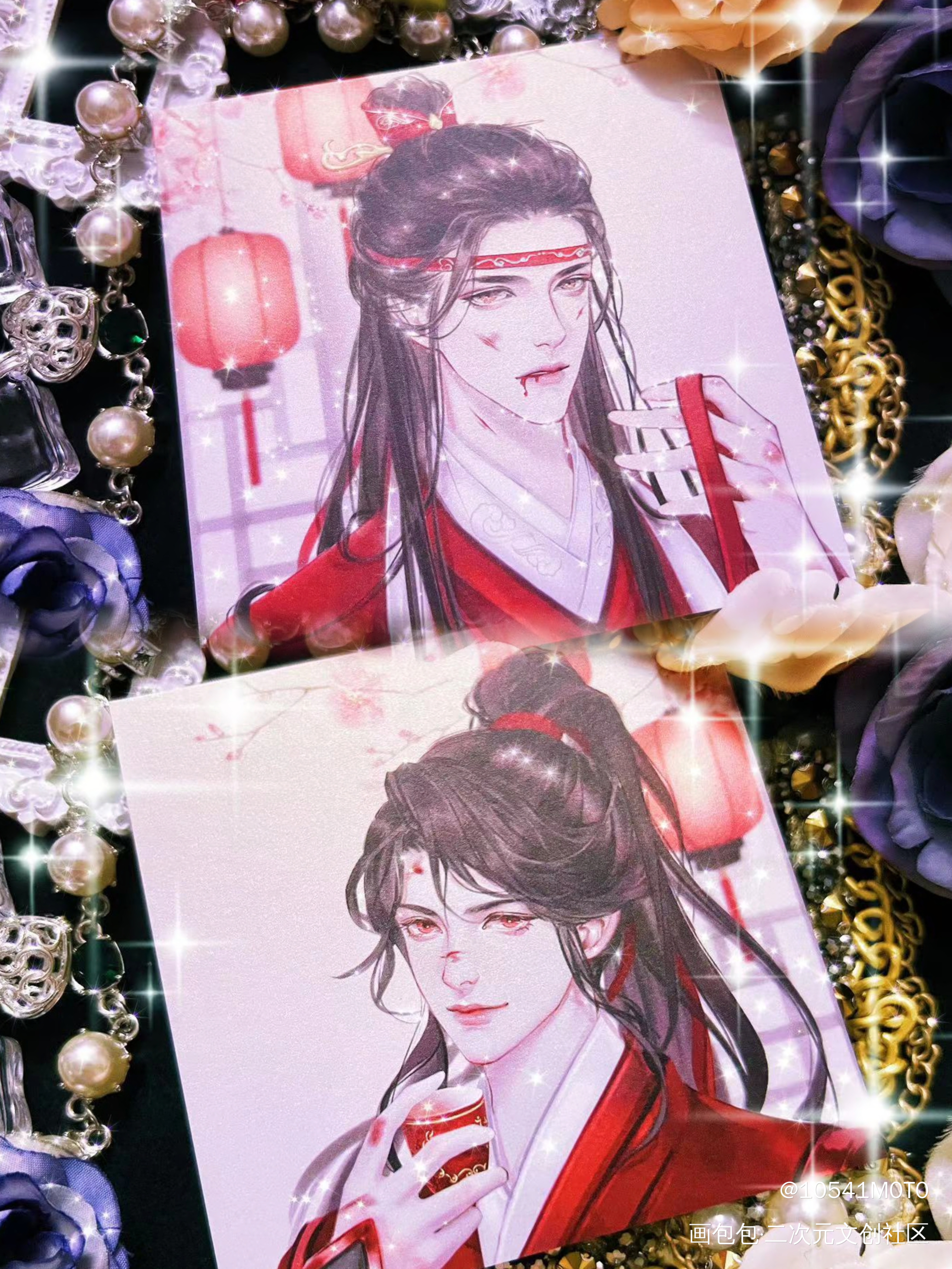 _魔道祖师蓝忘机·魔道祖师魏无羡·魔道祖师绘画作品