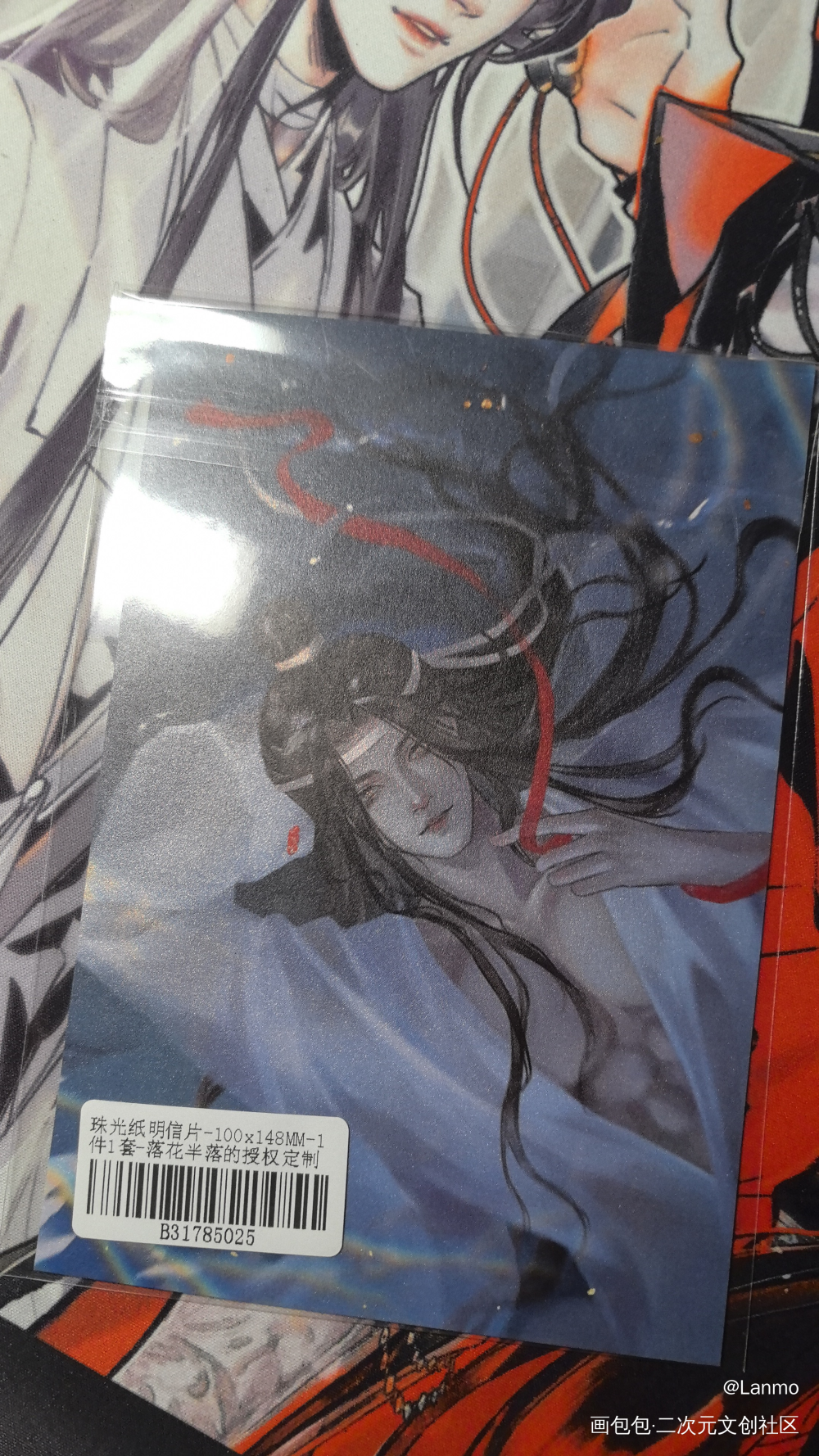 太美啦_魔道祖师授权返图蓝忘机·魔道祖师绘画作品