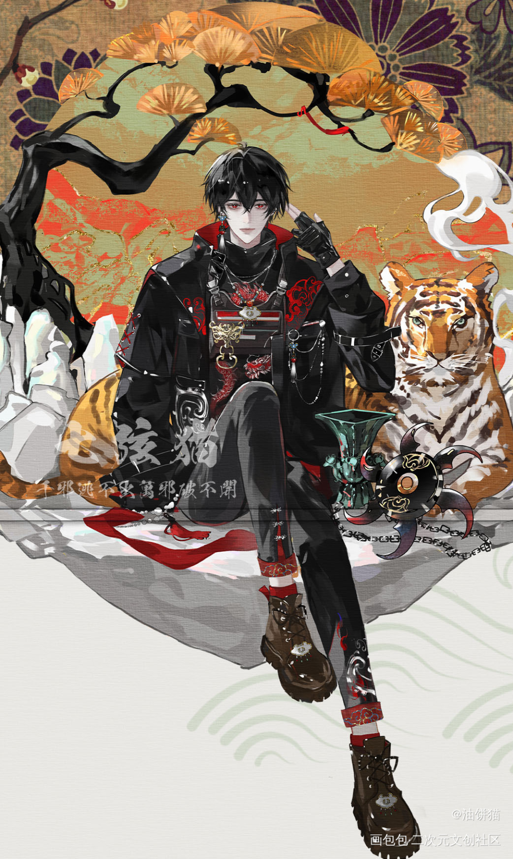 _角色设计约稿原创oc绘画作品