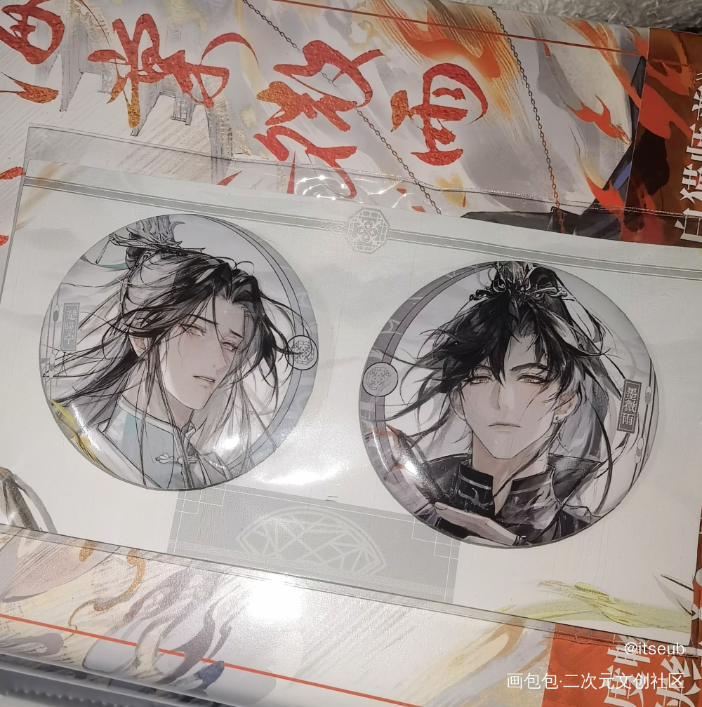 吧唧_二哈和他的白猫师尊授权返图无料返图墨燃·二哈和他的白猫师尊楚晚宁·二哈和他的白猫师尊古风绘画作品