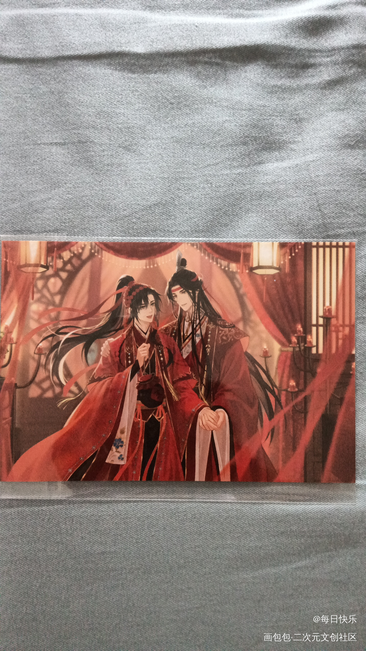 _魔道祖师授权返图日常碎碎念蓝忘机·魔道祖师魏无羡·魔道祖师绘画作品