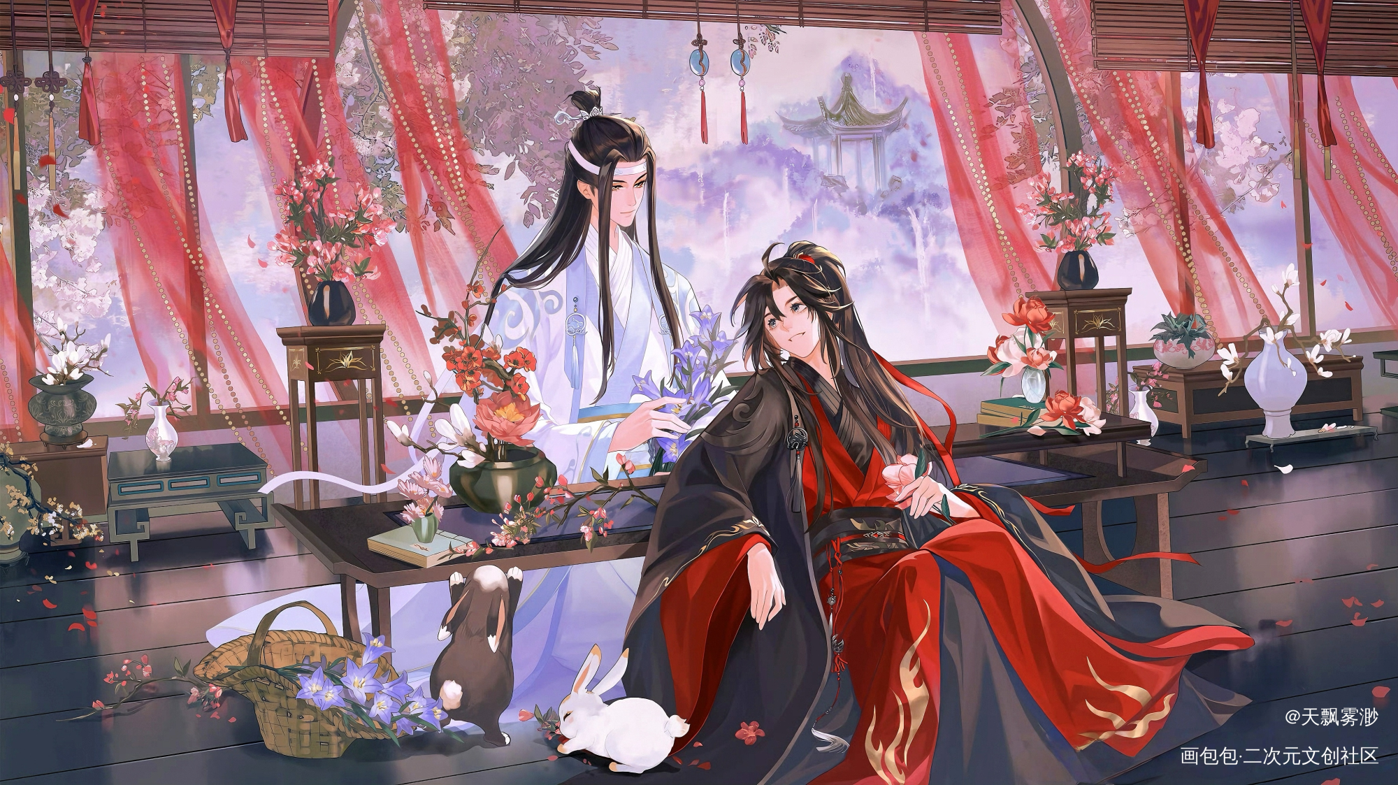 _魔道祖师向全世界安利忘羡漫画二次元绘画作品