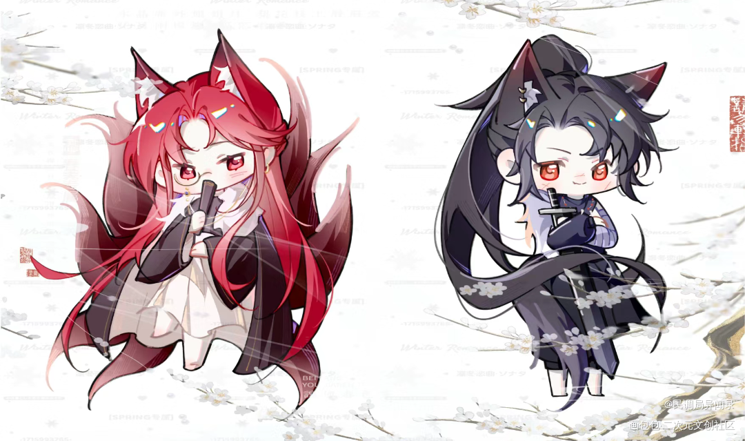 原顾_针锋对决绘画作品
