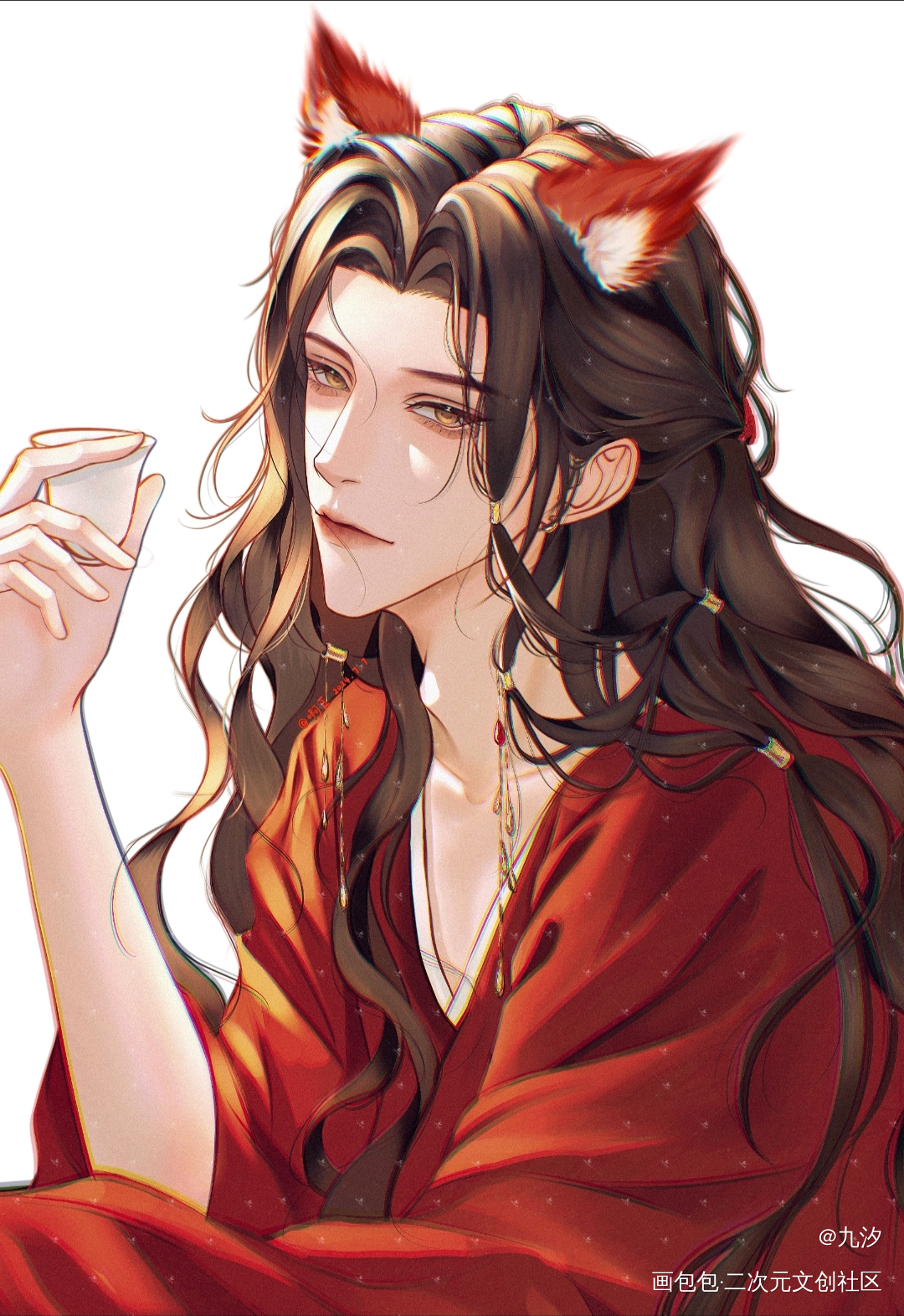 是刘辩狐狐哟～_代号鸢刘辩·代号鸢绘画作品