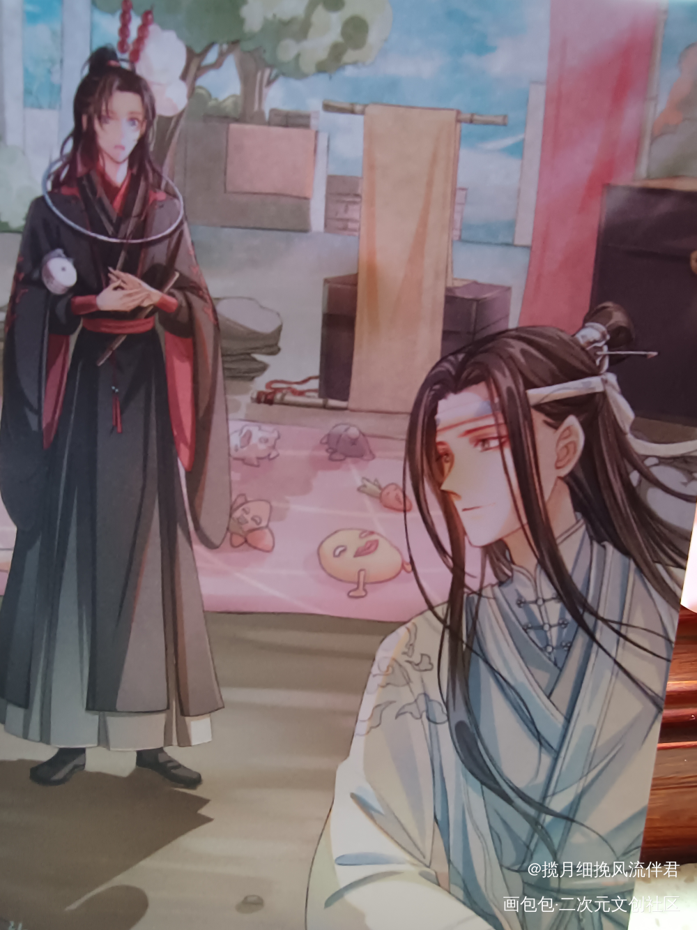 _魔道祖师无料返图绘画作品