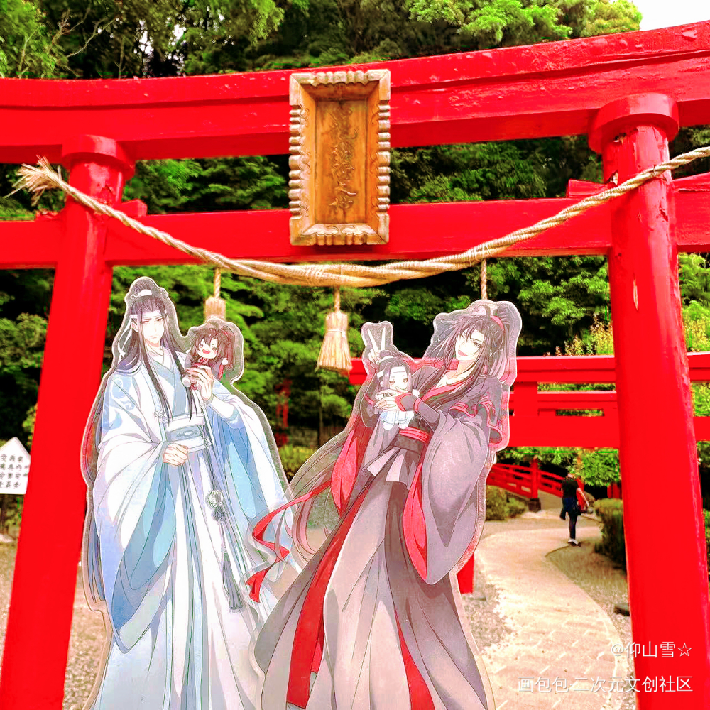 _魔道祖师蓝忘机·魔道祖师魏无羡·魔道祖师绘画作品