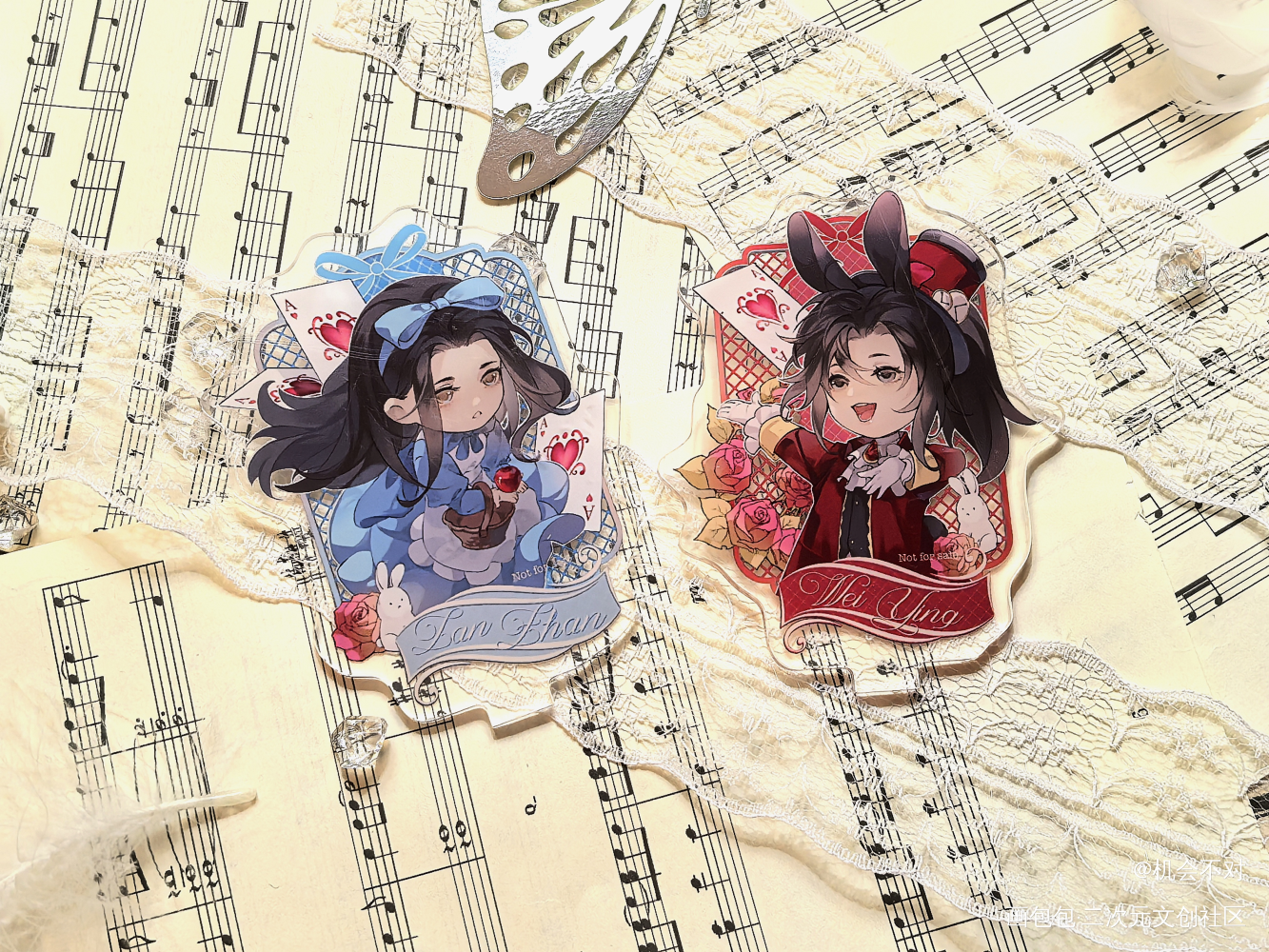 _魔道祖师蓝忘机·魔道祖师魏无羡·魔道祖师绘画作品