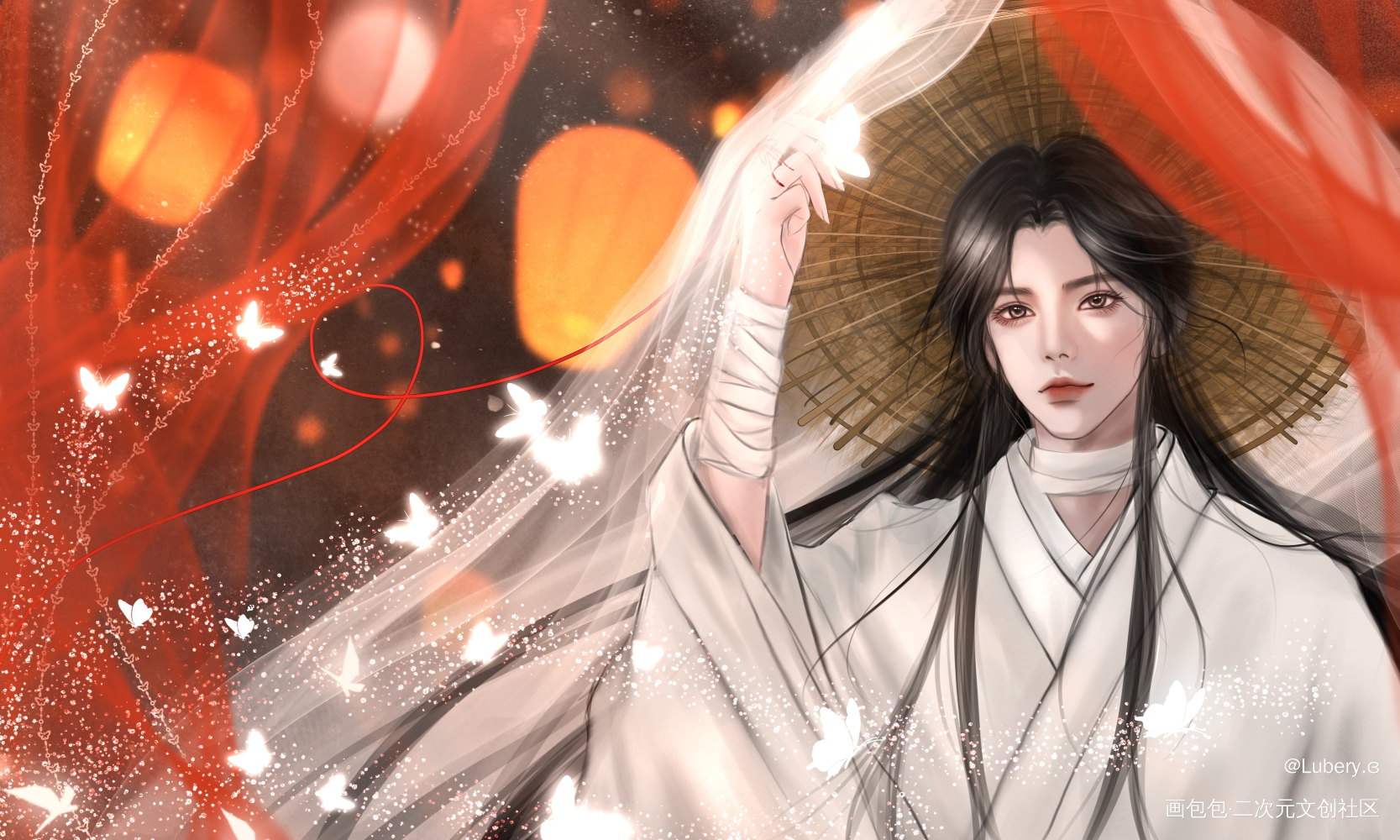 太子殿下生辰快乐！_天官赐福谢怜·天官赐福绘画作品