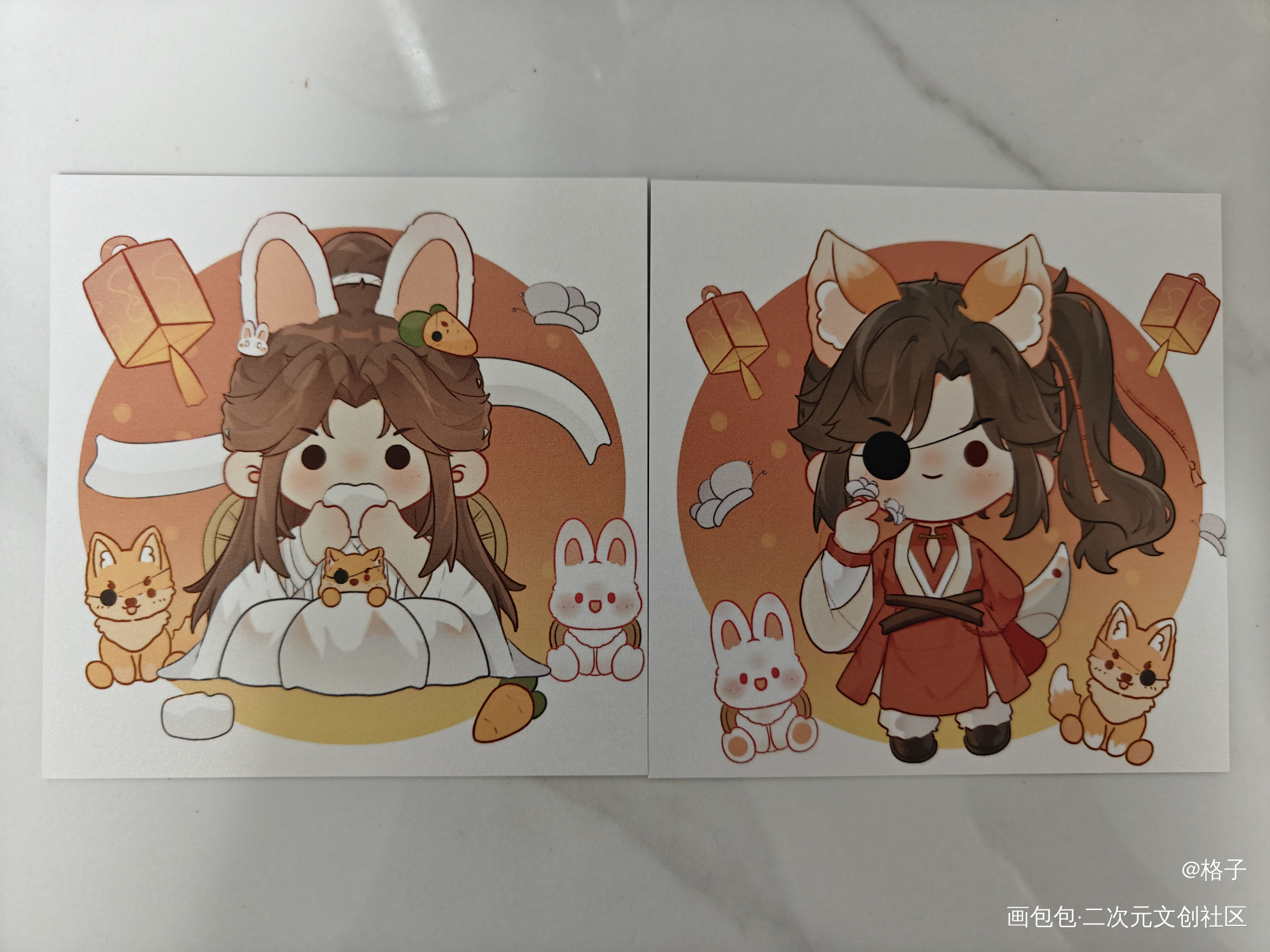 _天官赐福授权返图花怜花城·天官赐福谢怜·天官赐福绘画作品