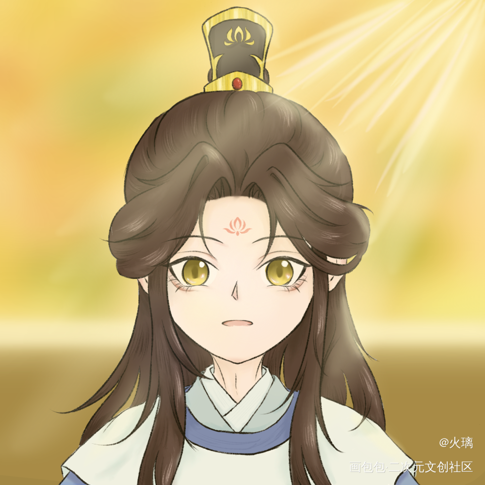 怜怜生日快乐！_天官赐福谢怜·天官赐福绘画绘画作品