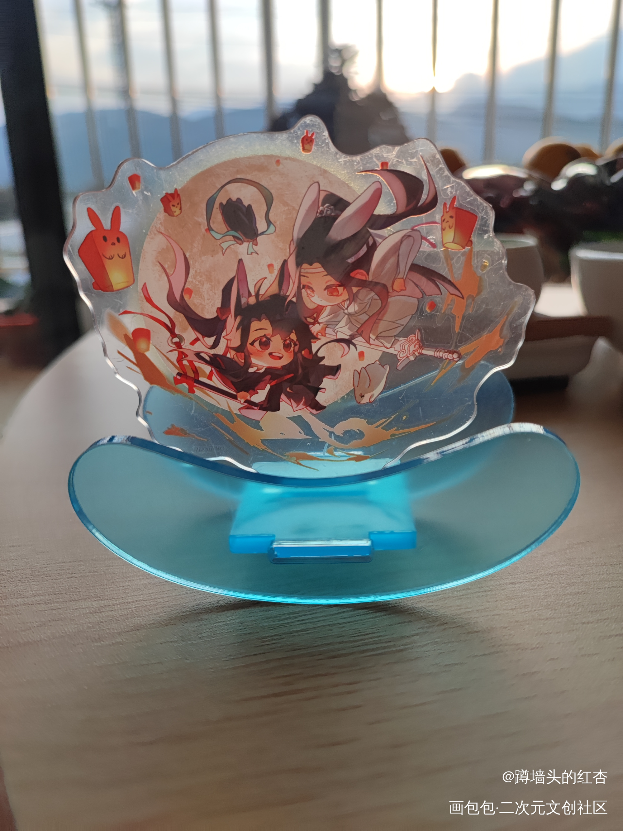 蓝忘机魏无羡永远热恋_魔道祖师无料返图忘羡蓝忘机魏无羡绘画作品