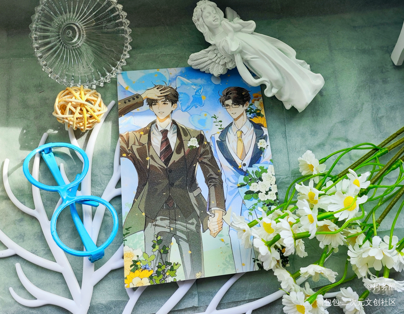 原顾_针锋对决188男团绘画作品