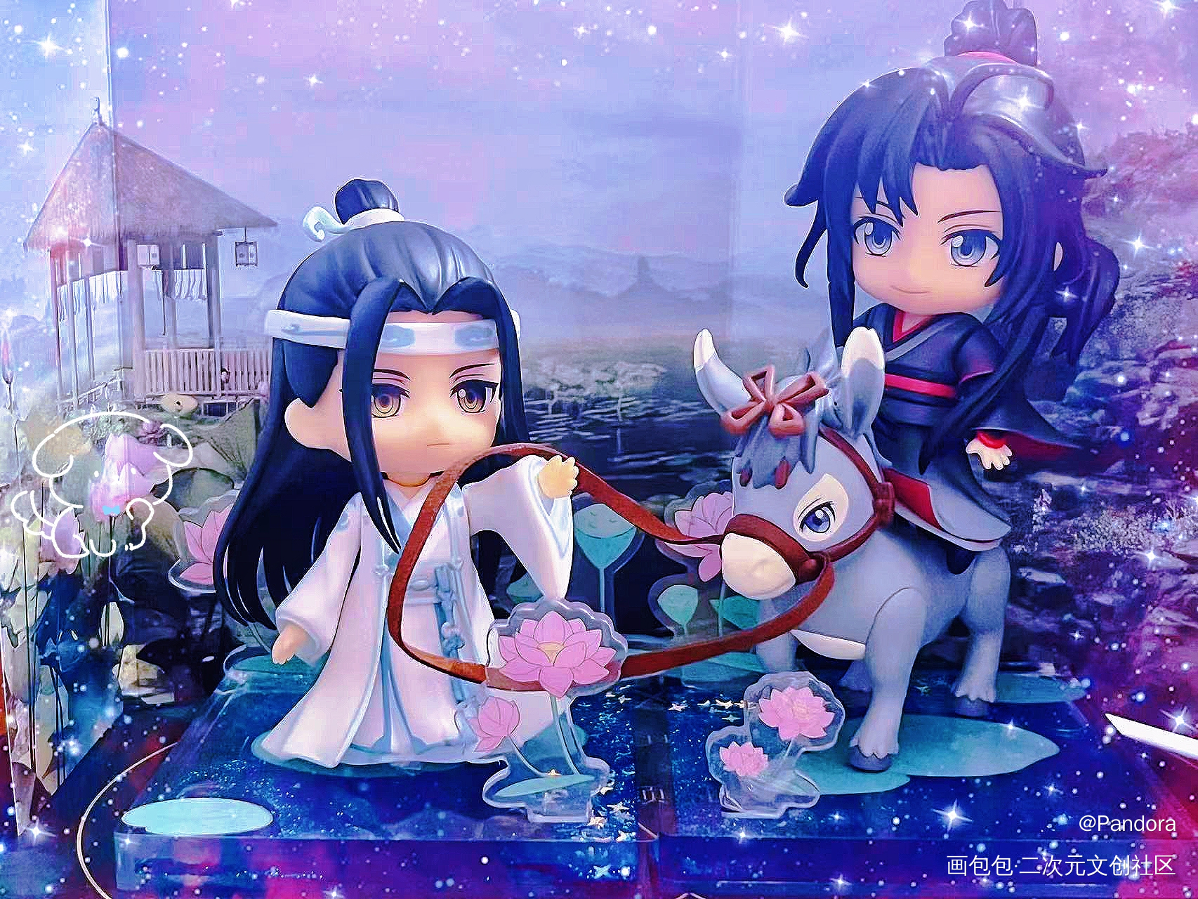 _魔道祖师蓝忘机·魔道祖师魏无羡·魔道祖师绘画作品