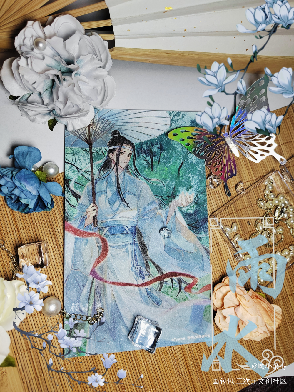 蓝忘机这张真的好好看_魔道祖师蓝忘机·魔道祖师蓝忘机古风绘画作品