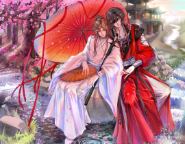 投下试试，是前段时间画的柄图_绘画作品