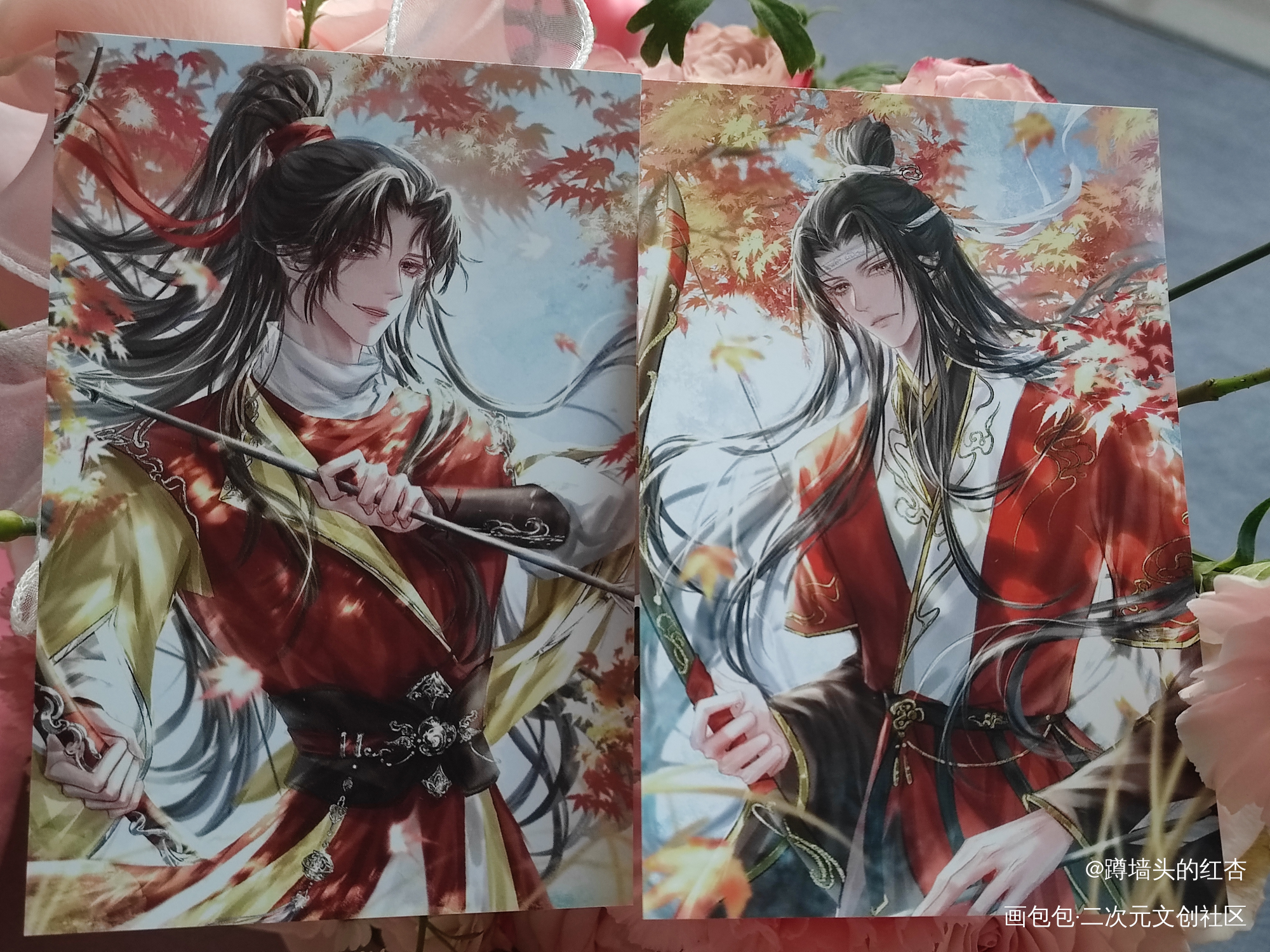 _魔道祖师忘羡蓝忘机魏无羡绘画作品