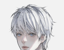 摸鱼图，沈星回_绘画作品