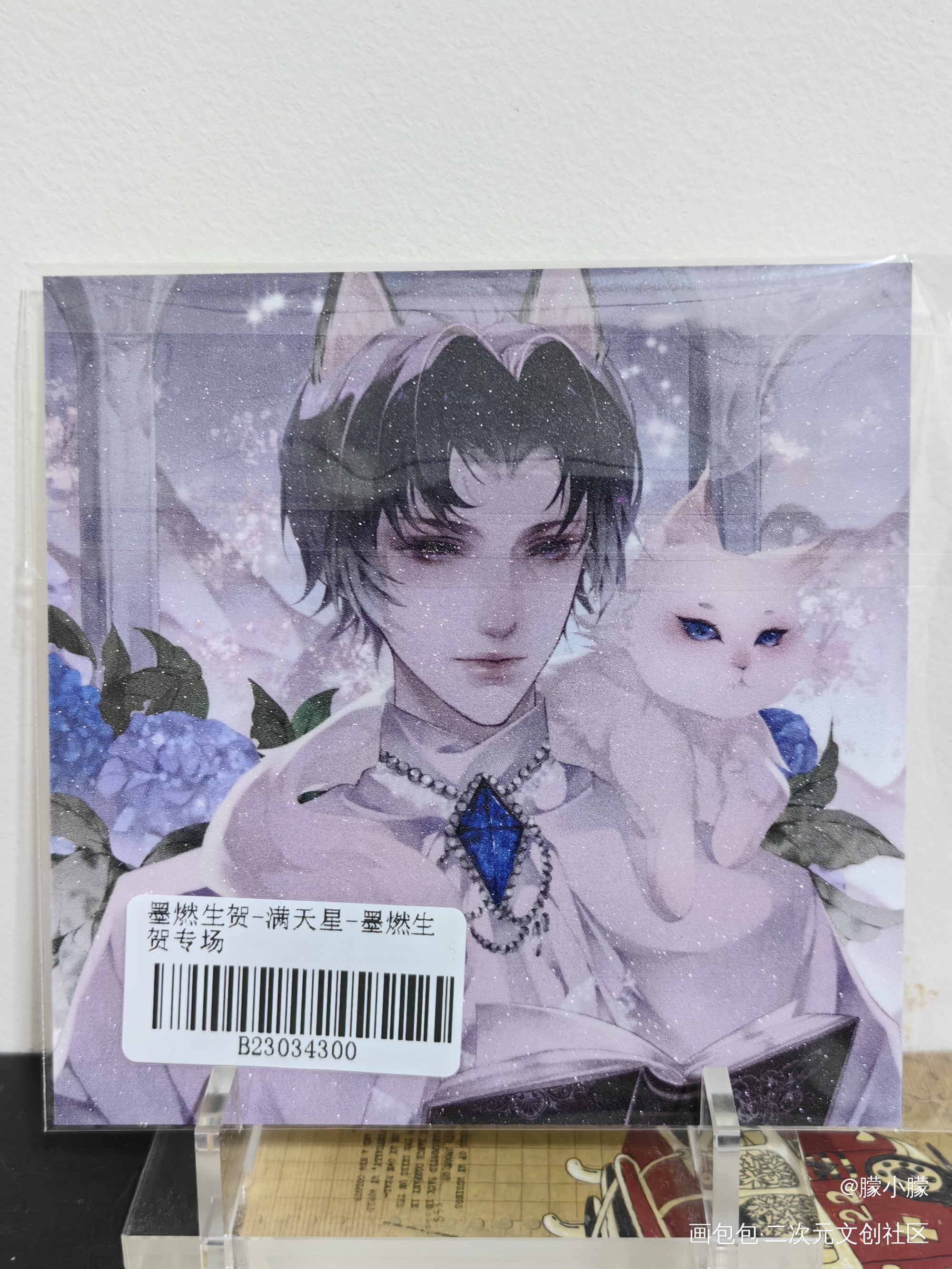 🌺🌺🌺_二哈和他的白猫师尊无料返图绘画作品