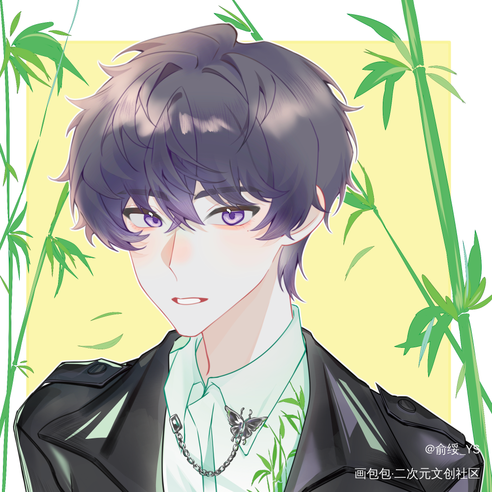 点击即看新中式俞哥😎_伪装学渣绘画作品