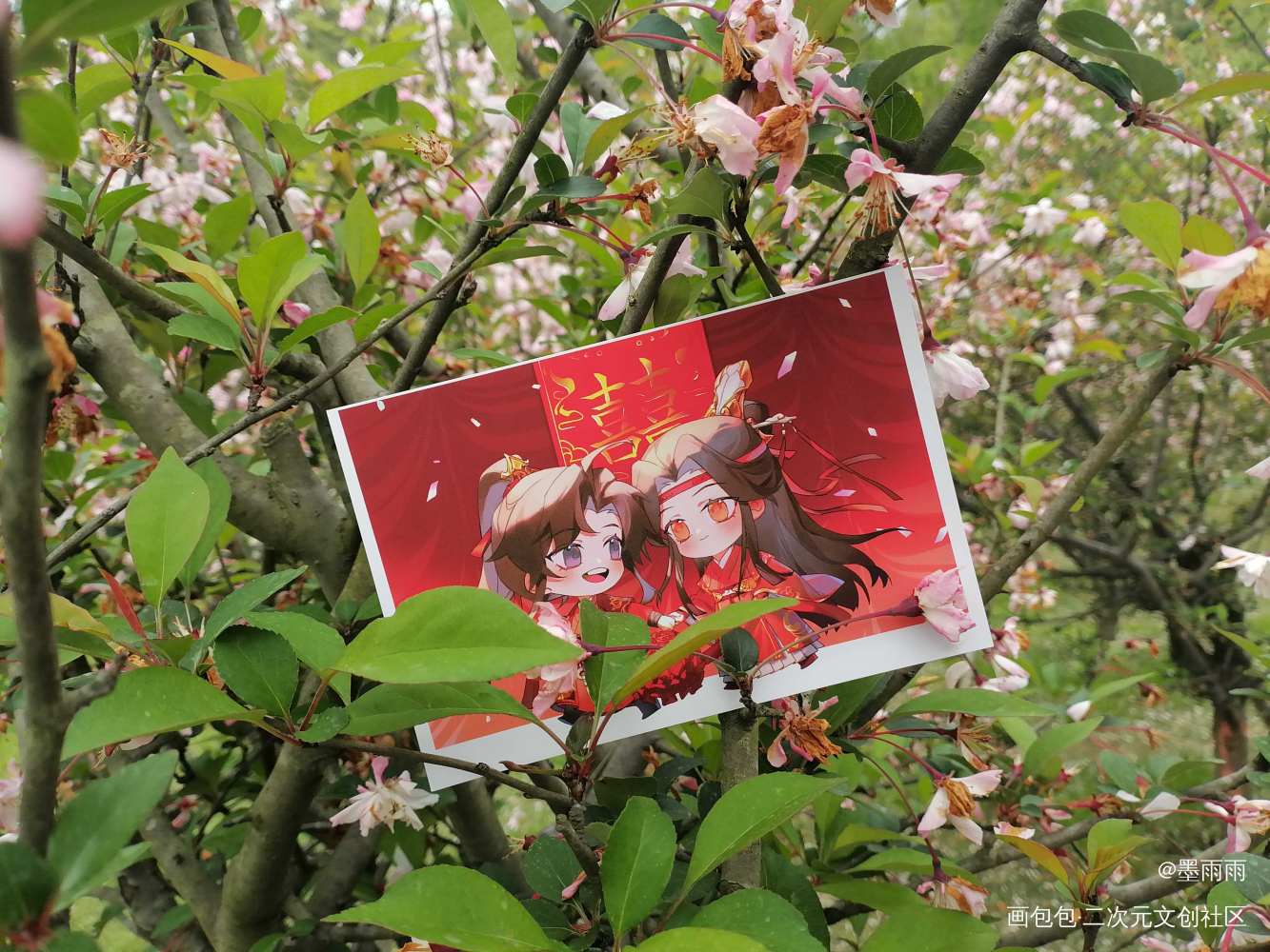 _魔道祖师无料返图周边秀谢怜·天官赐福沈清秋·人渣反派自救系统蓝忘机·魔道祖师魏无羡·魔道祖师绘画作品