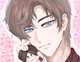 给朋友画的生贺_绘画作品