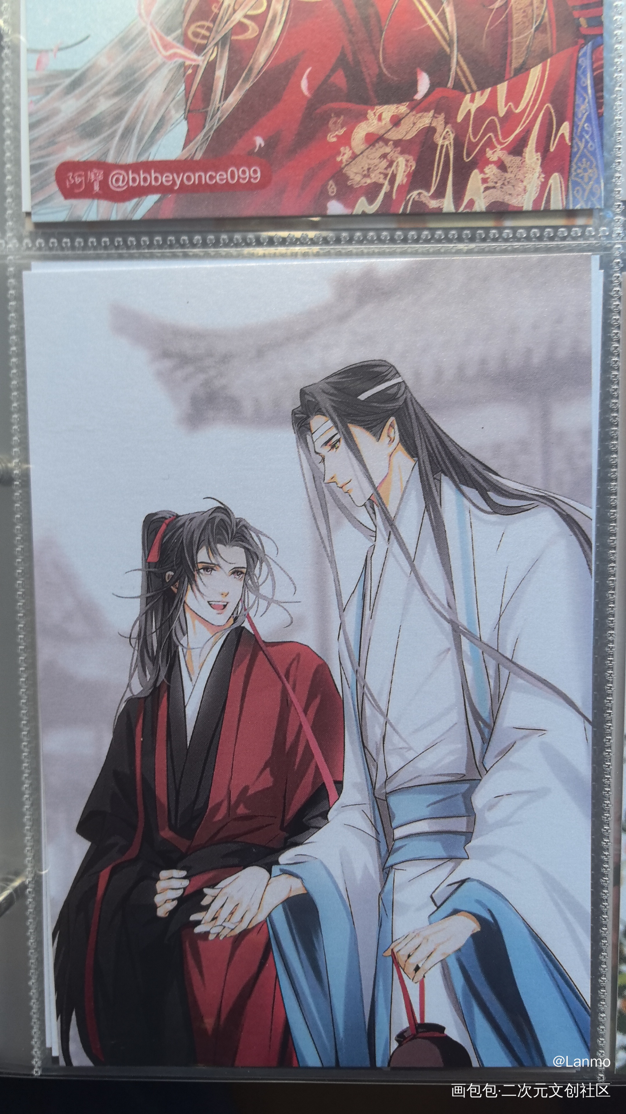 太美啦_魔道祖师授权返图蓝忘机魏无羡绘画作品