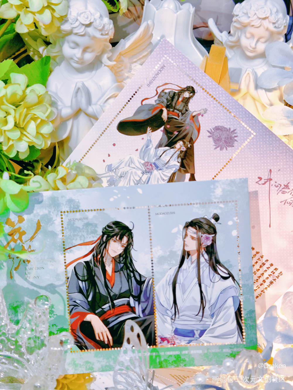 _魔道祖师蓝忘机·魔道祖师魏无羡·魔道祖师绘画作品