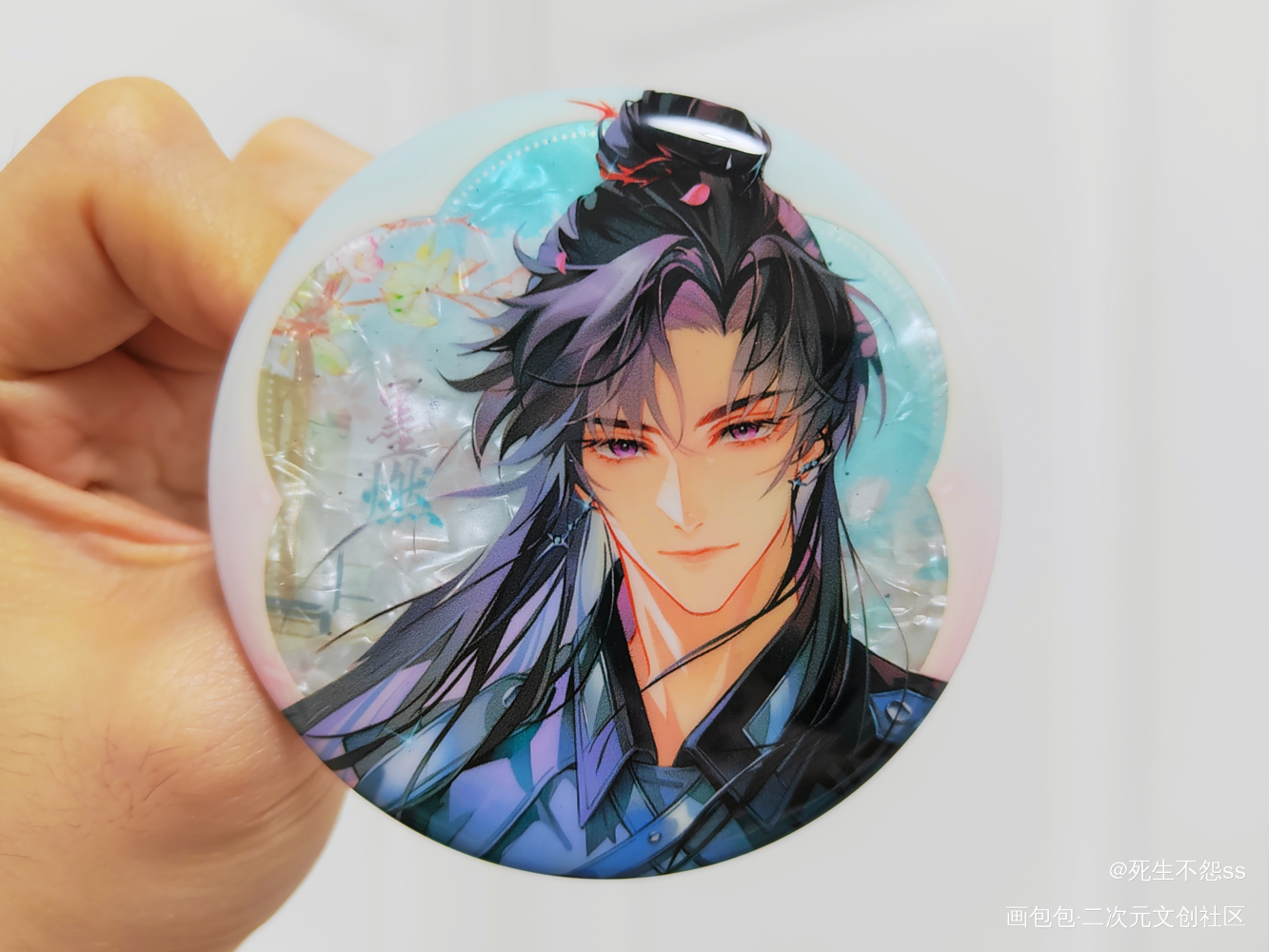 _二哈和他的白猫师尊燃晚墨燃楚晚宁绘画作品