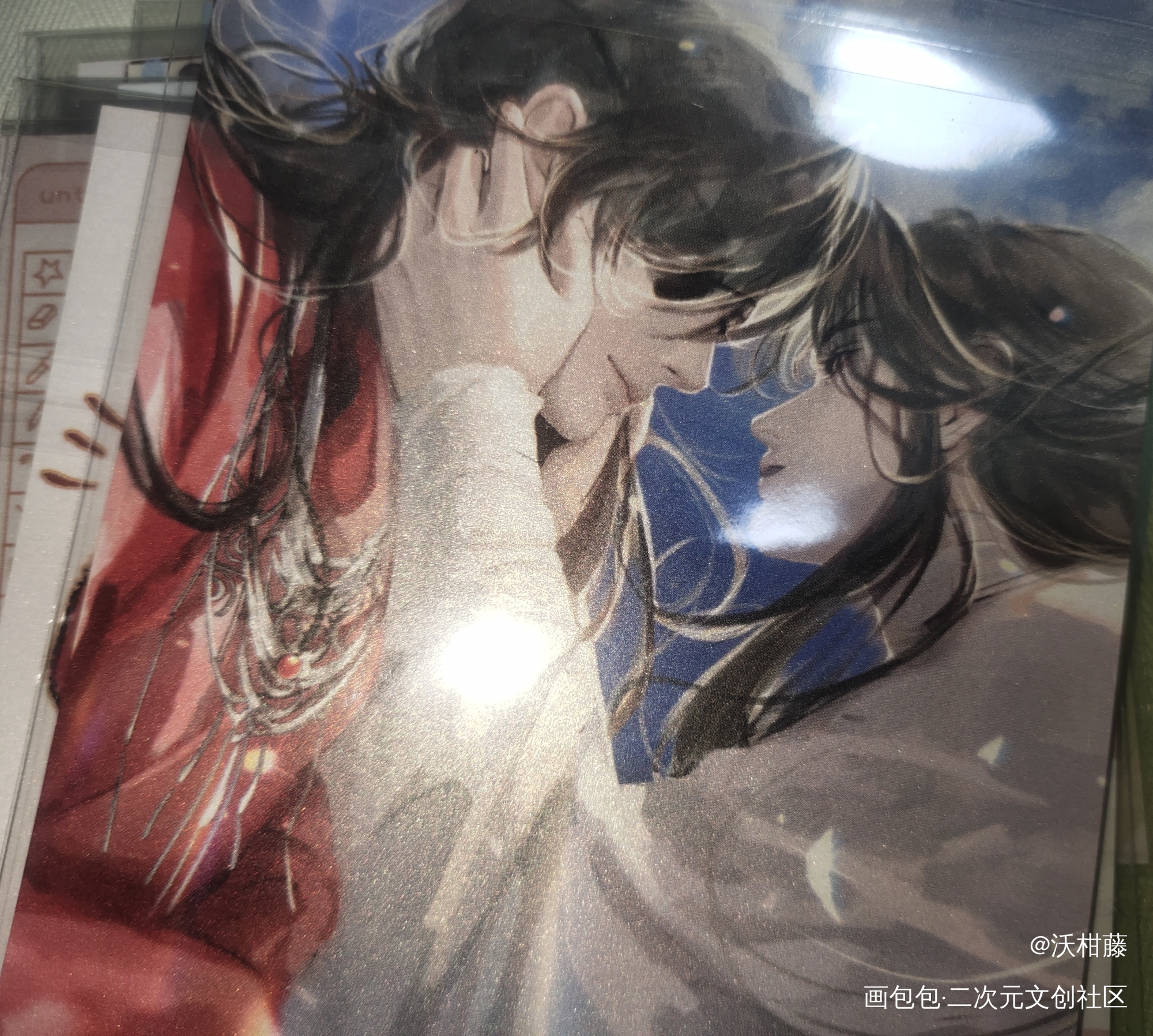 超级美的_天官赐福授权返图绘画作品
