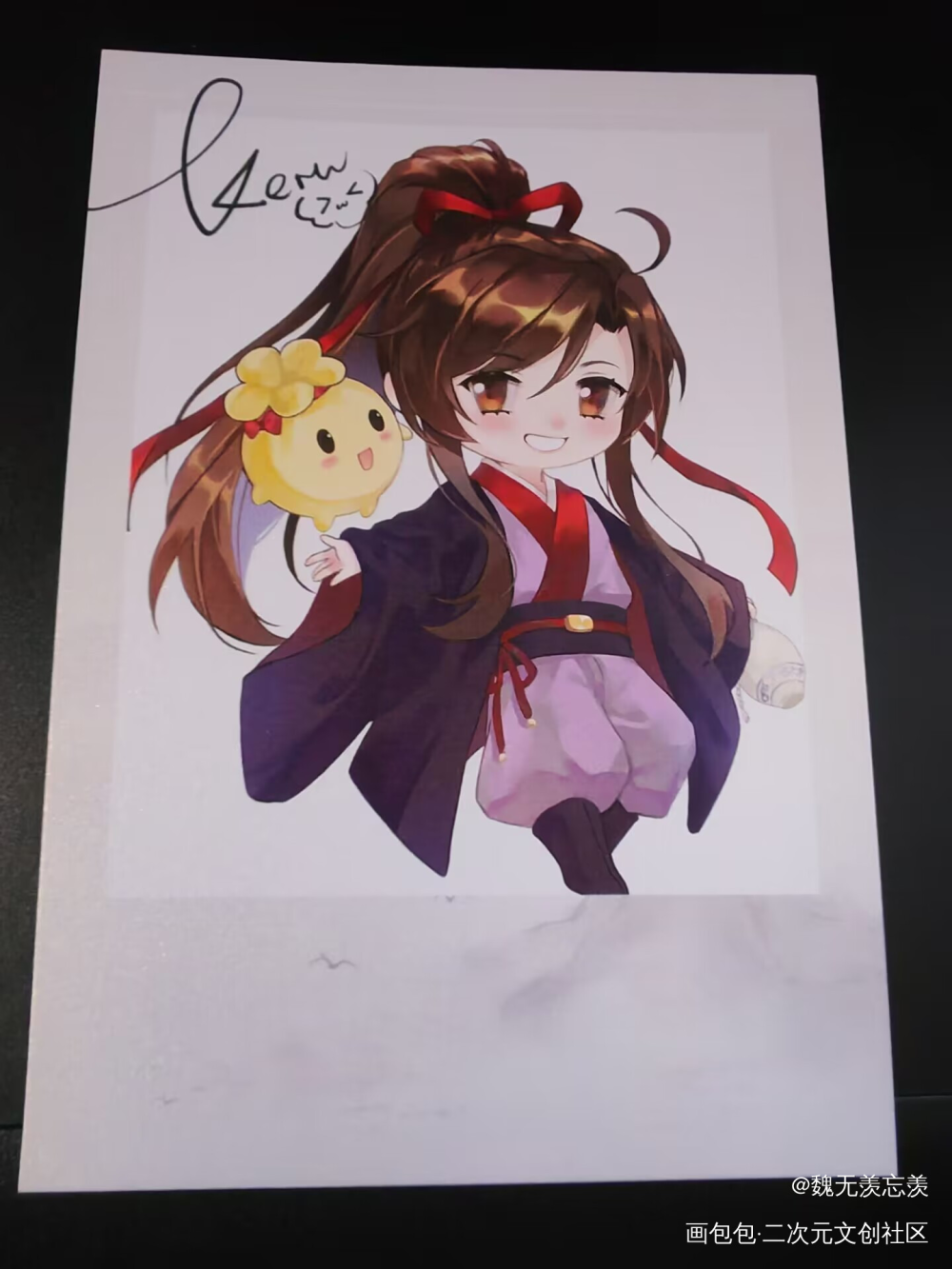 _魔道祖师站外返图蓝忘机·魔道祖师魏无羡·魔道祖师绘画作品