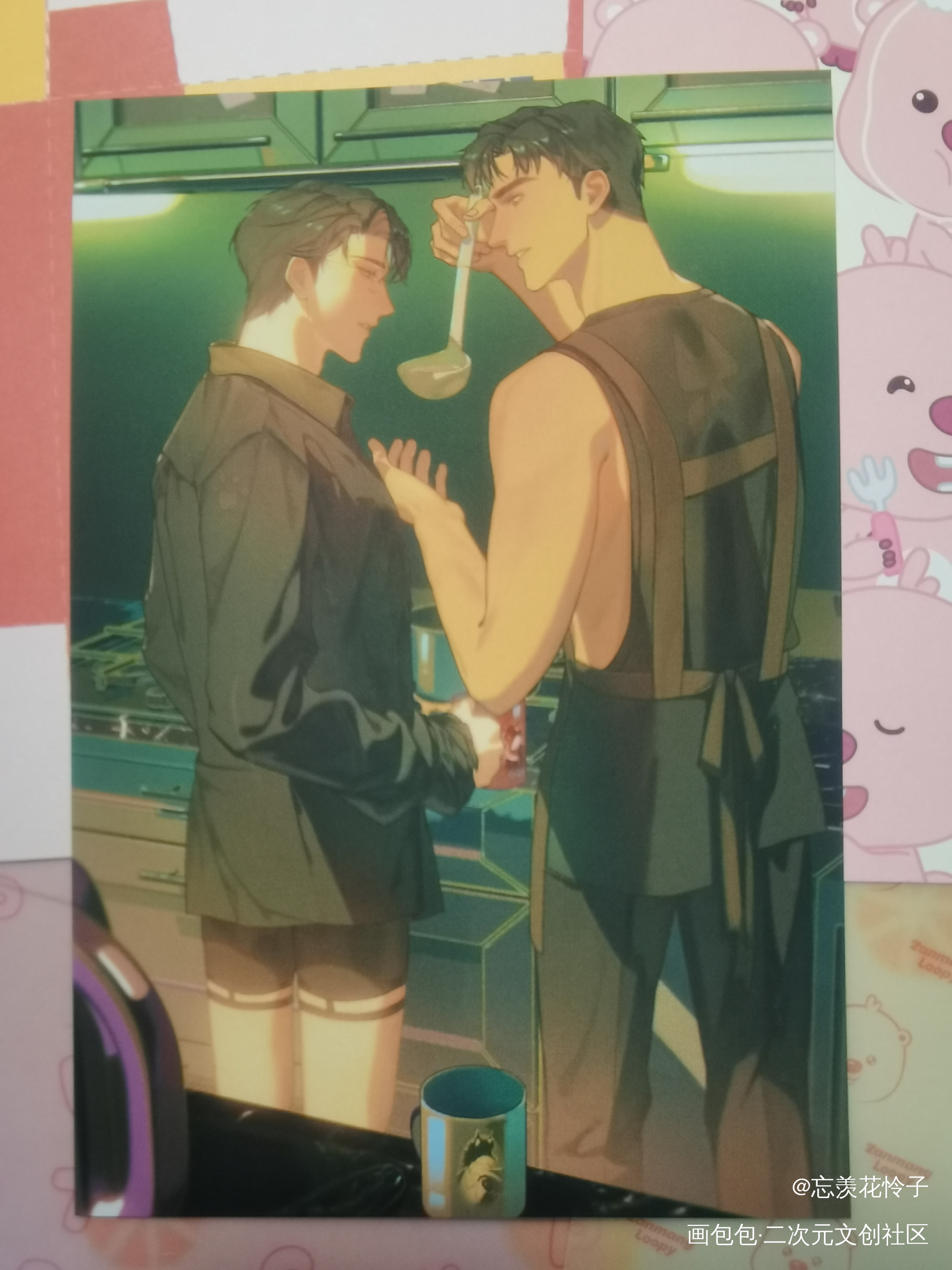 _针锋对决188男团无料返图原顾绘画作品